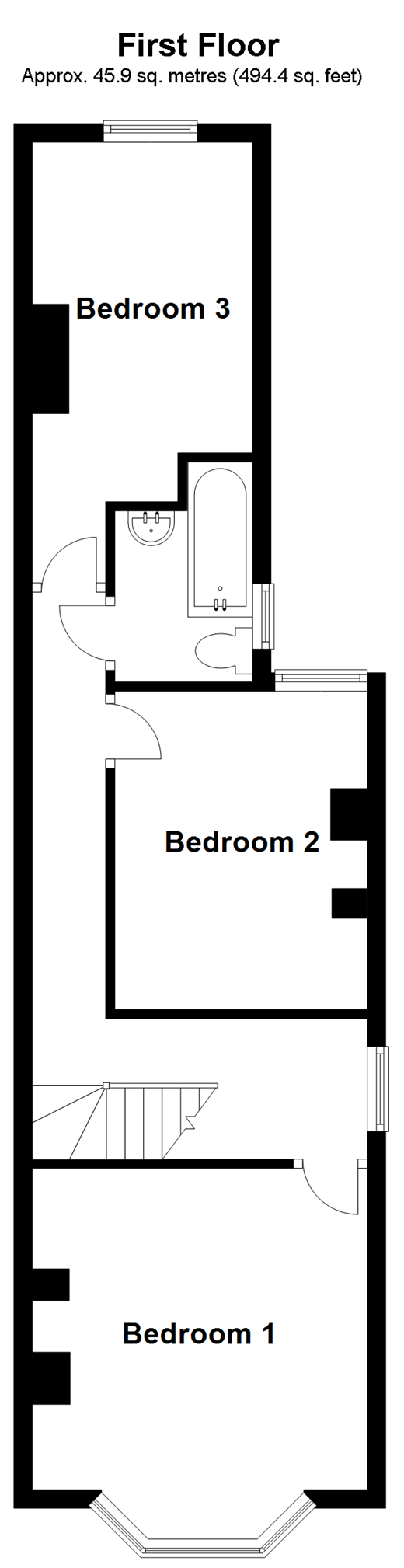 Stephenson Road, Cowes, Isle Of Wight PO31, 3 bedroom semidetached