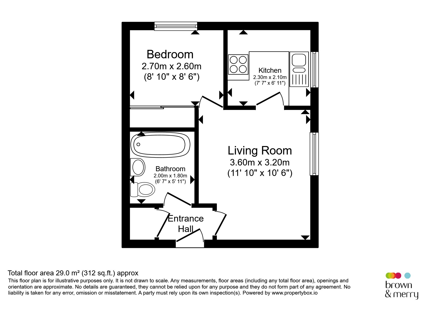 18, Arran House, Pioneer Way, Watford floorplan
