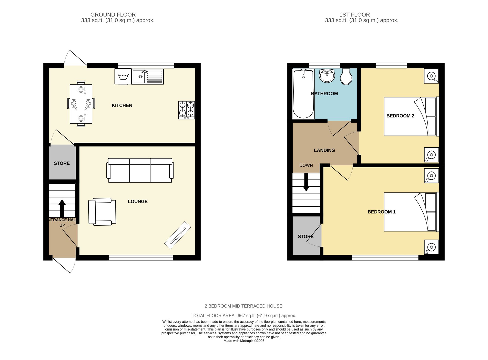 17 Craven Road, Dewsbury floorplan
