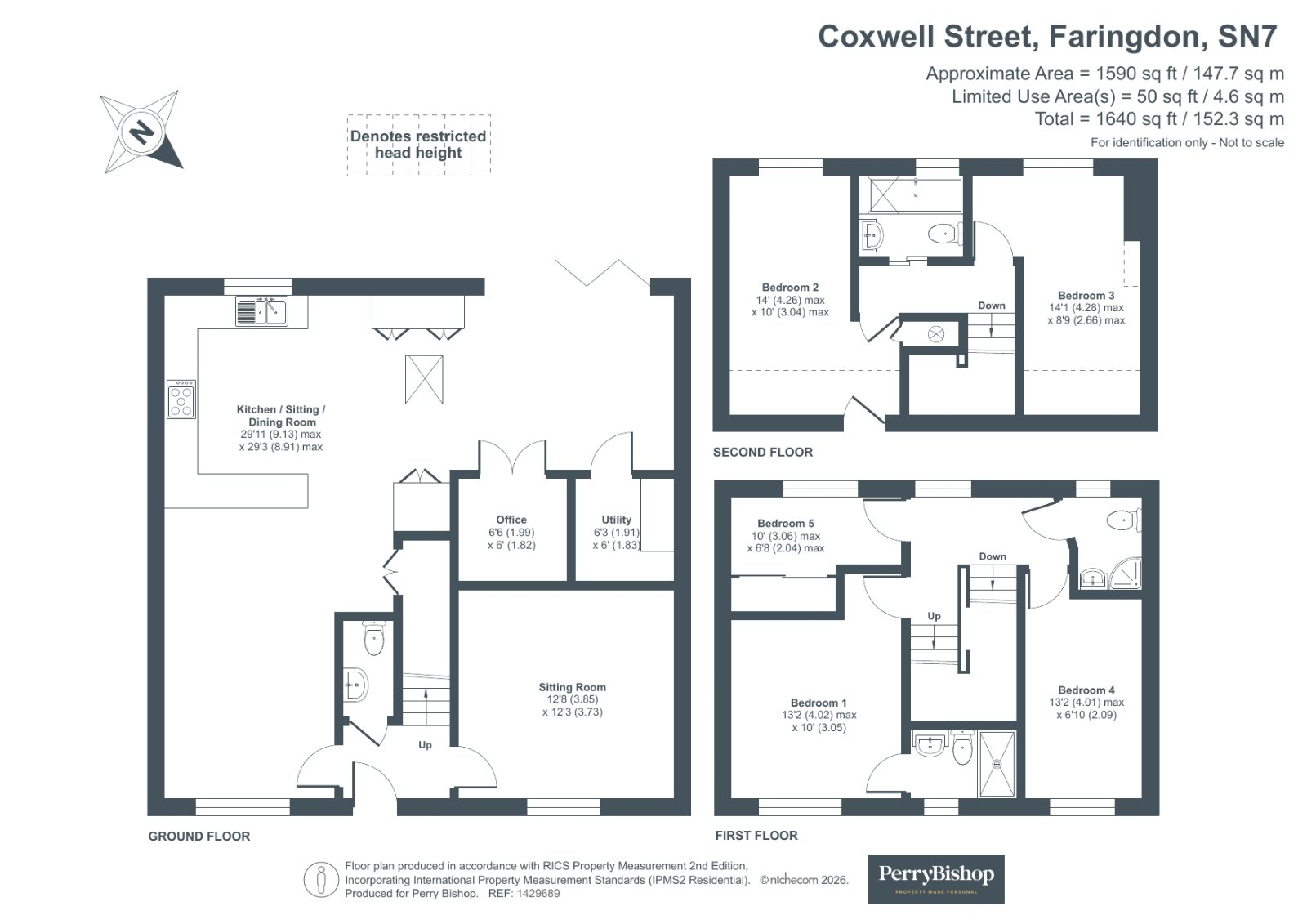 15, Coxwell Street, Oxfordshire floorplan