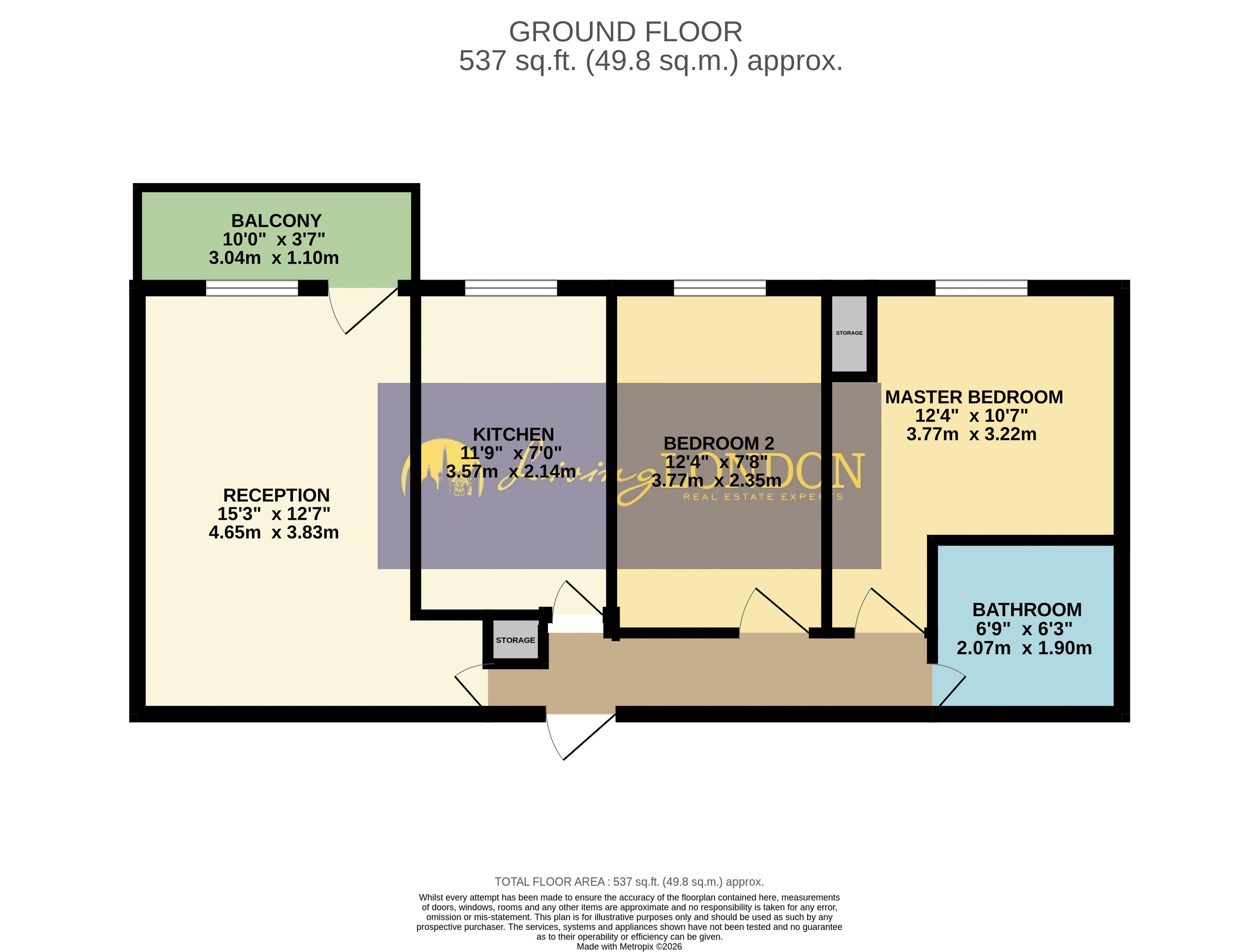 46, Gascoigne Close, London floorplan