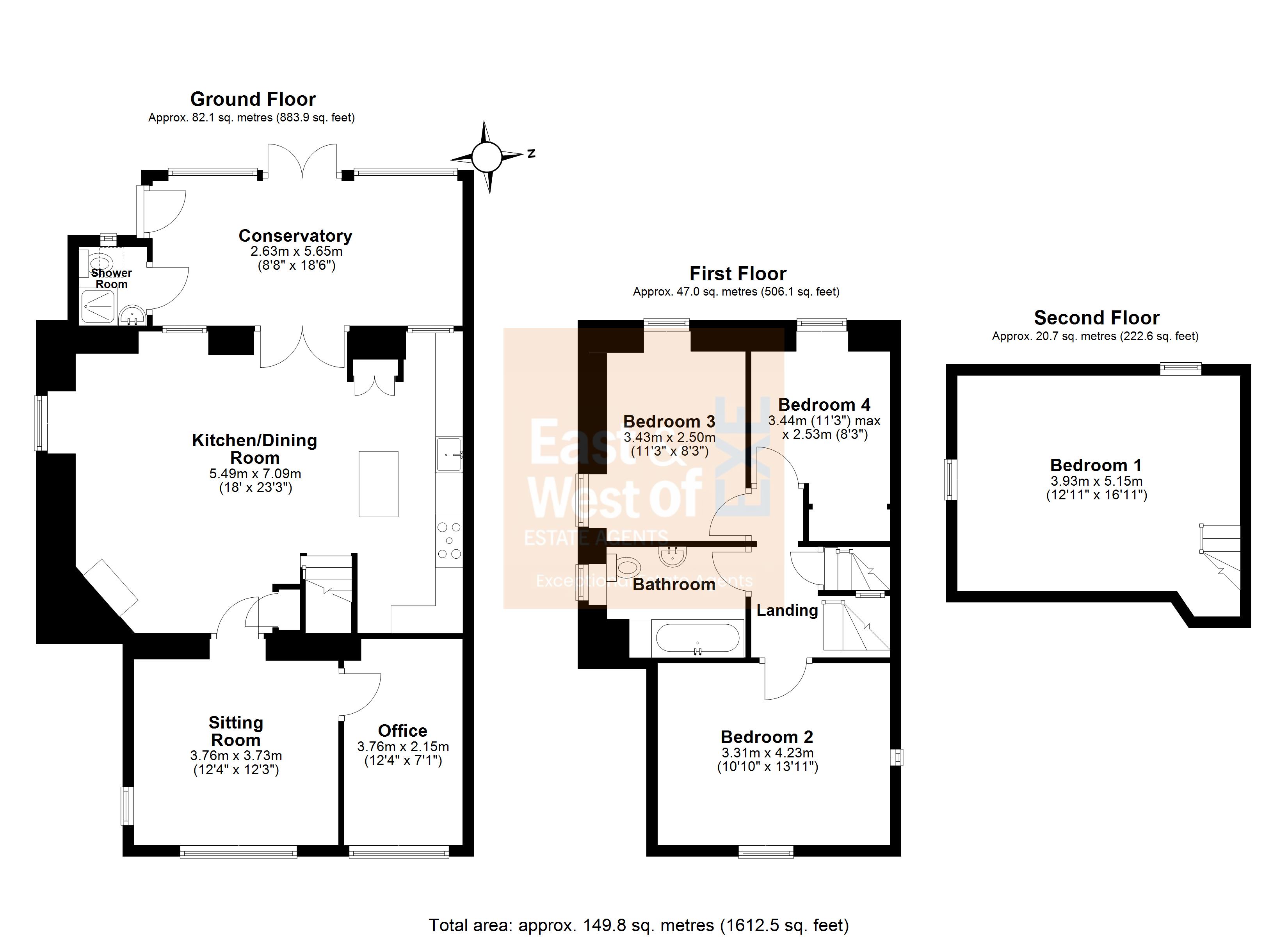 4, Moles Cottage, Exeter floorplan