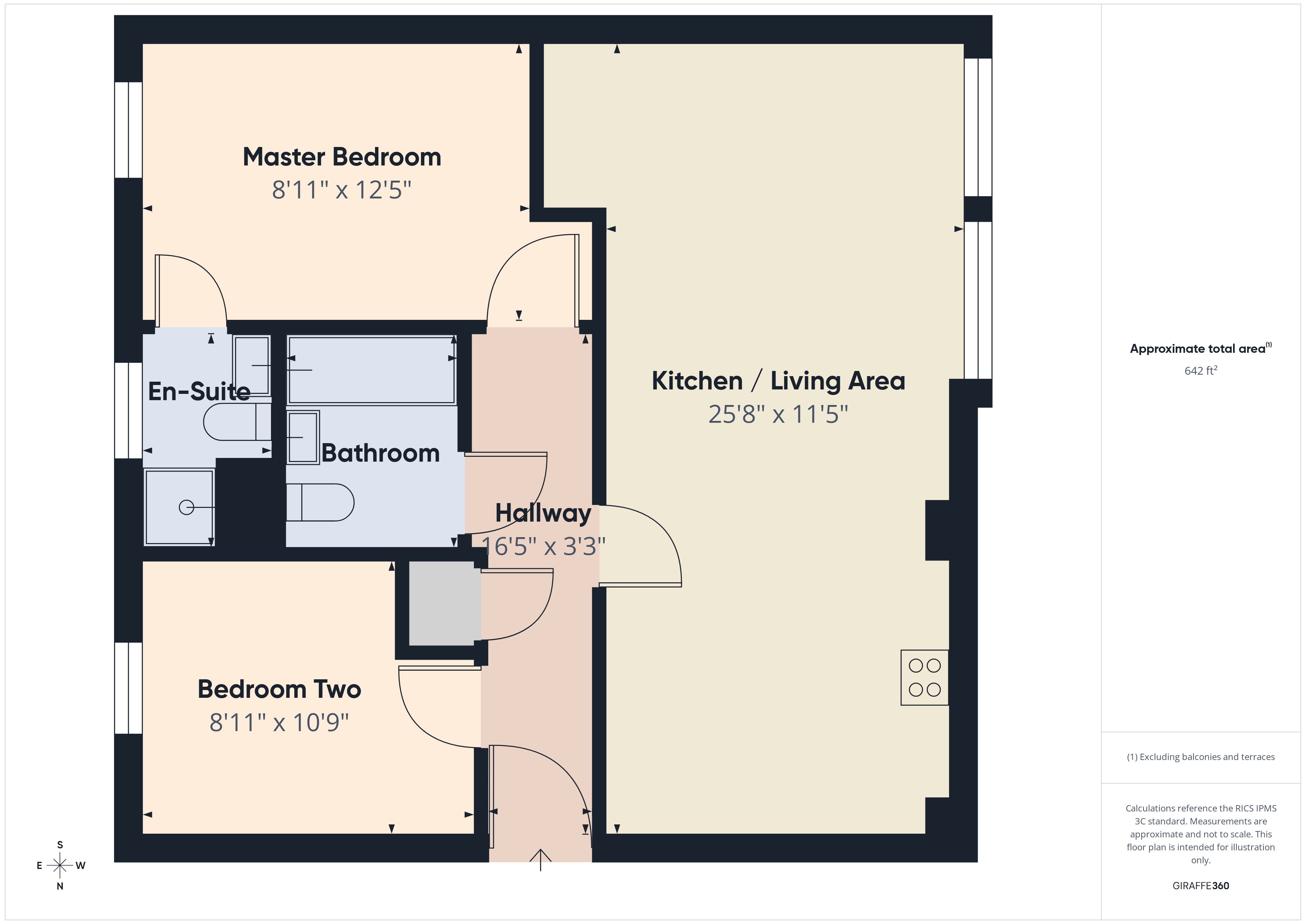 313, Weekday Cross Building, The Lace Market, Nottingham floorplan