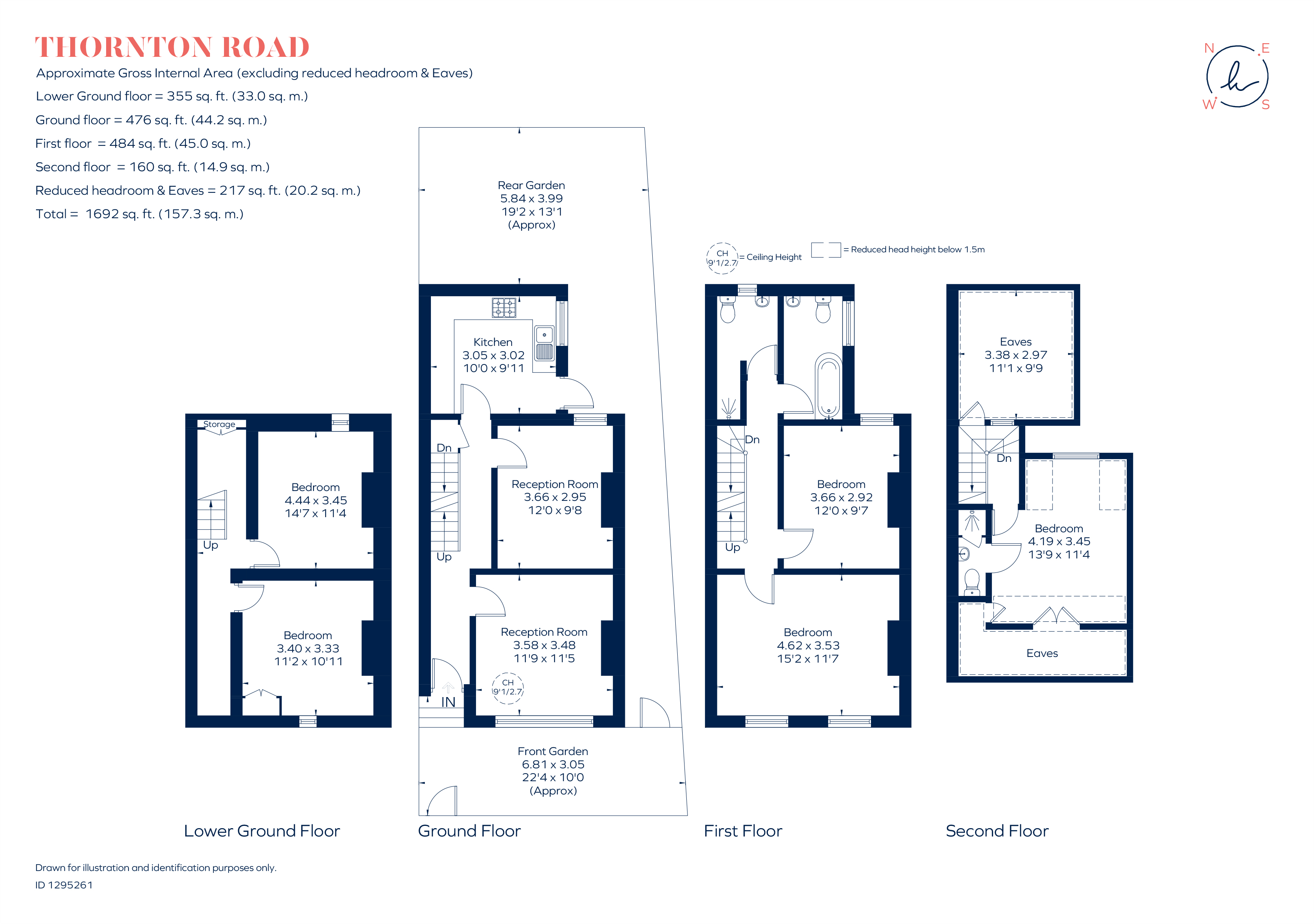 27, Thornton Road, London floorplan
