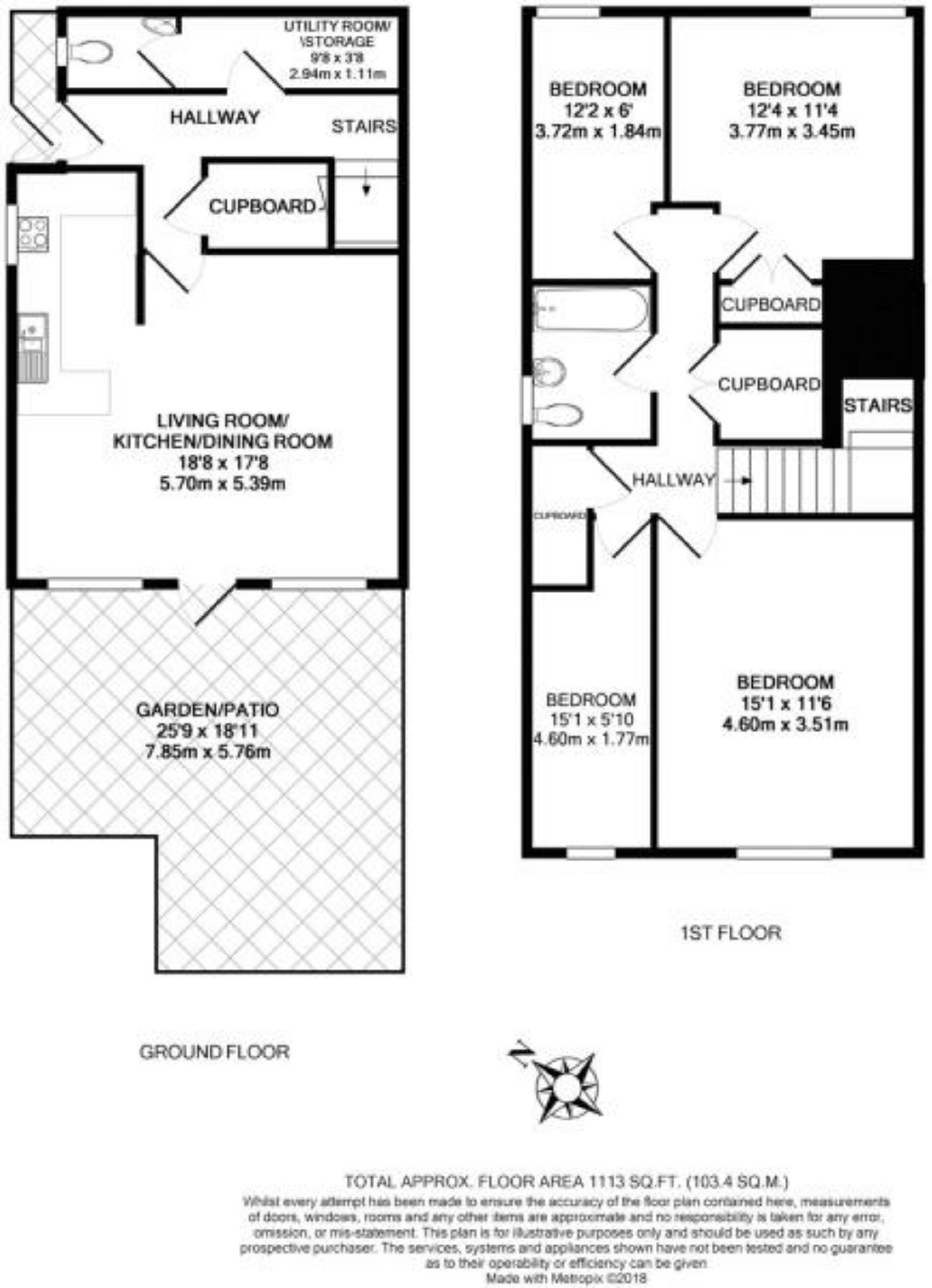 4 Bedrooms Flat to rent in Worcester Mews, London NW6