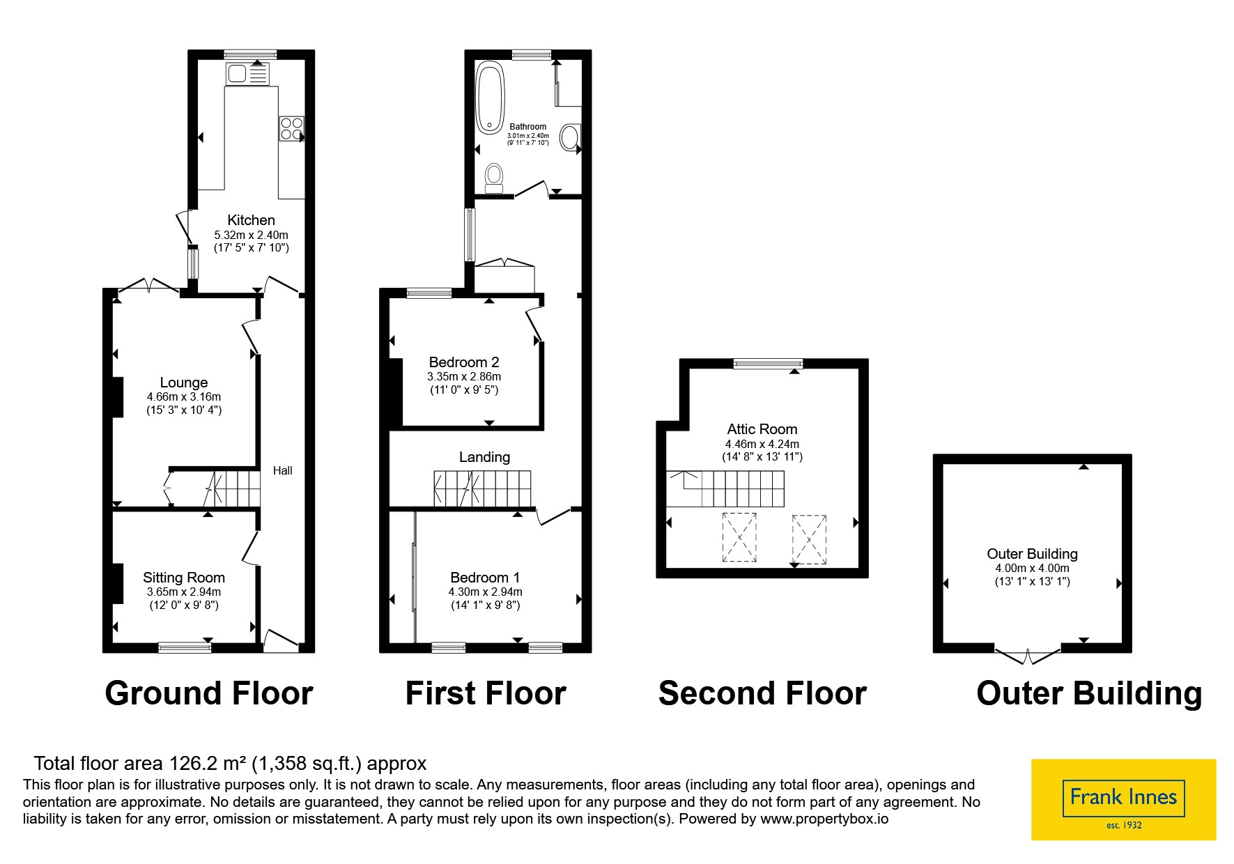 23, Lower Packington Road, Leicestershire floorplan