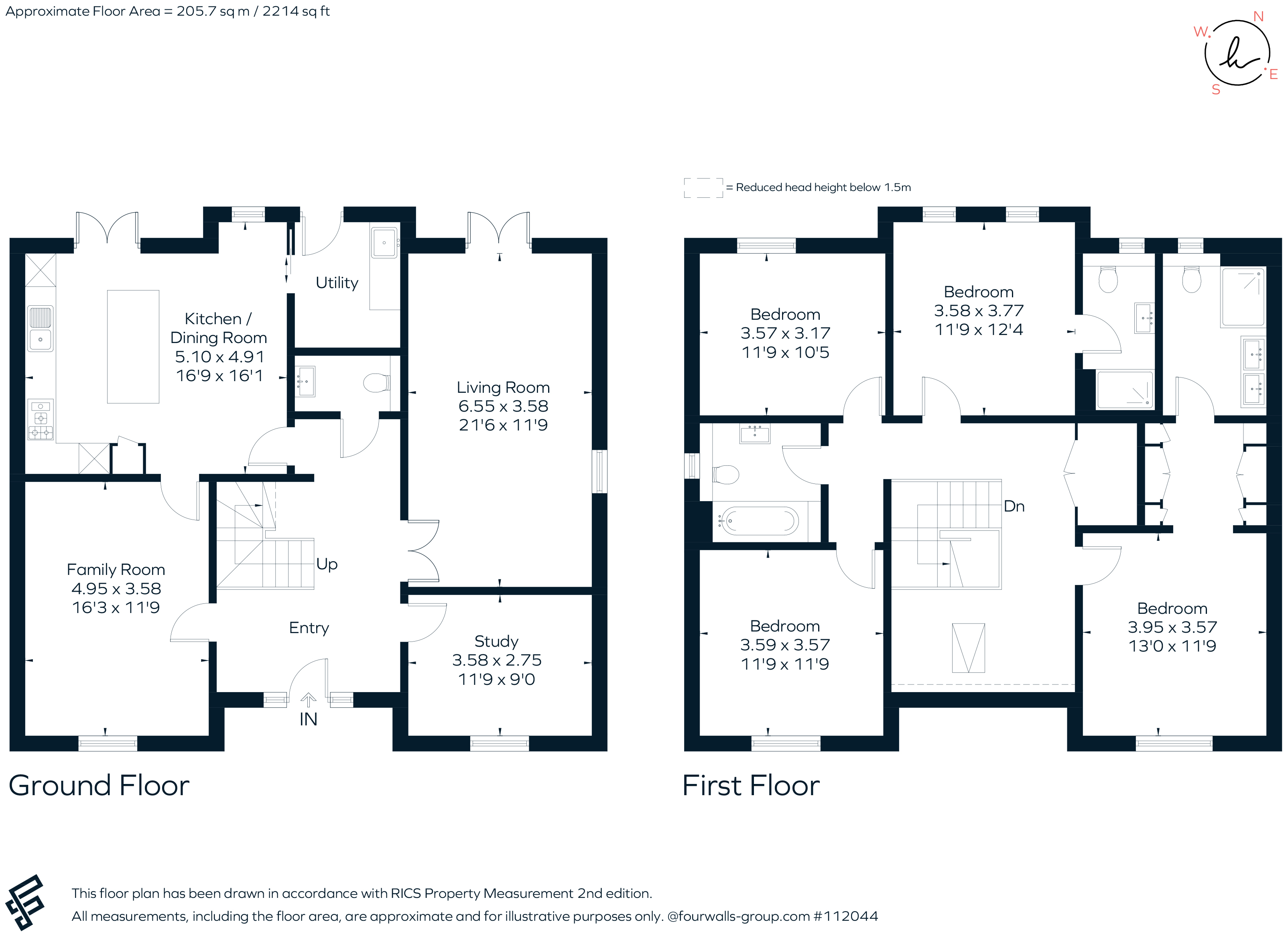 1A, Birch House, Loxford Road, Caterham floorplan
