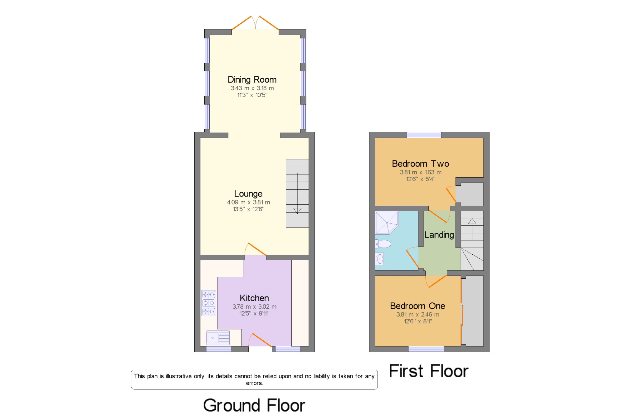2 Bedrooms Terraced house for sale in High Street, Henlow, Bedfordshire, . SG16