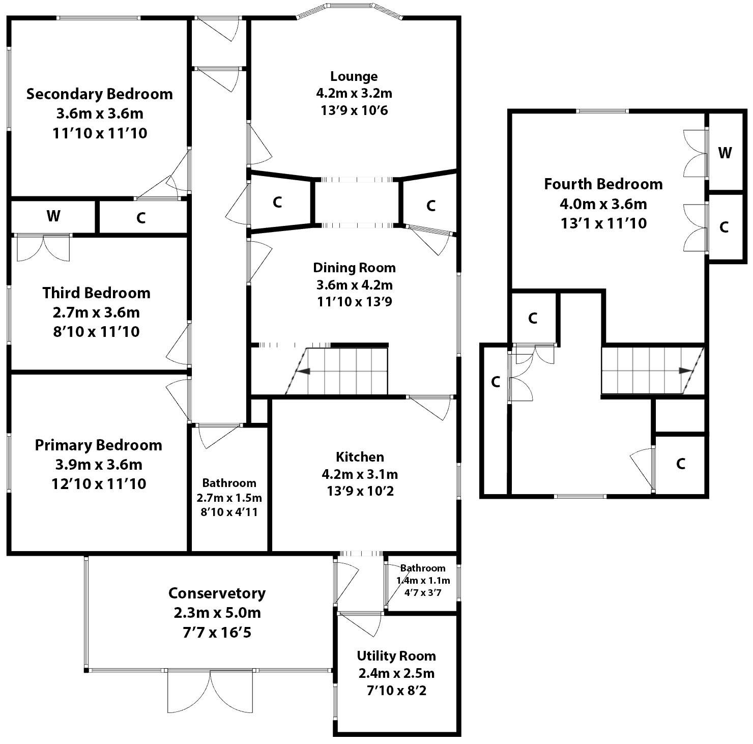 7 Thorn Road, Bellshill floorplan