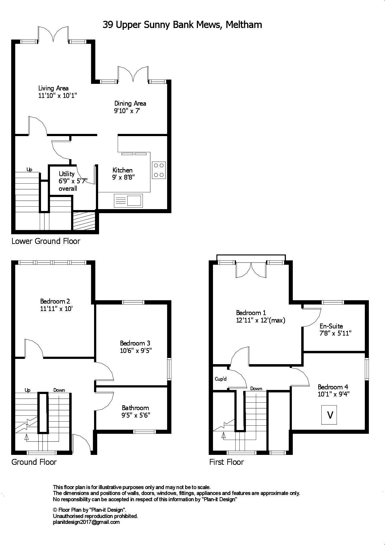 4 Bedrooms Semi-detached house for sale in Upper Sunny Bank Mews, Meltham, Holmfirth HD9