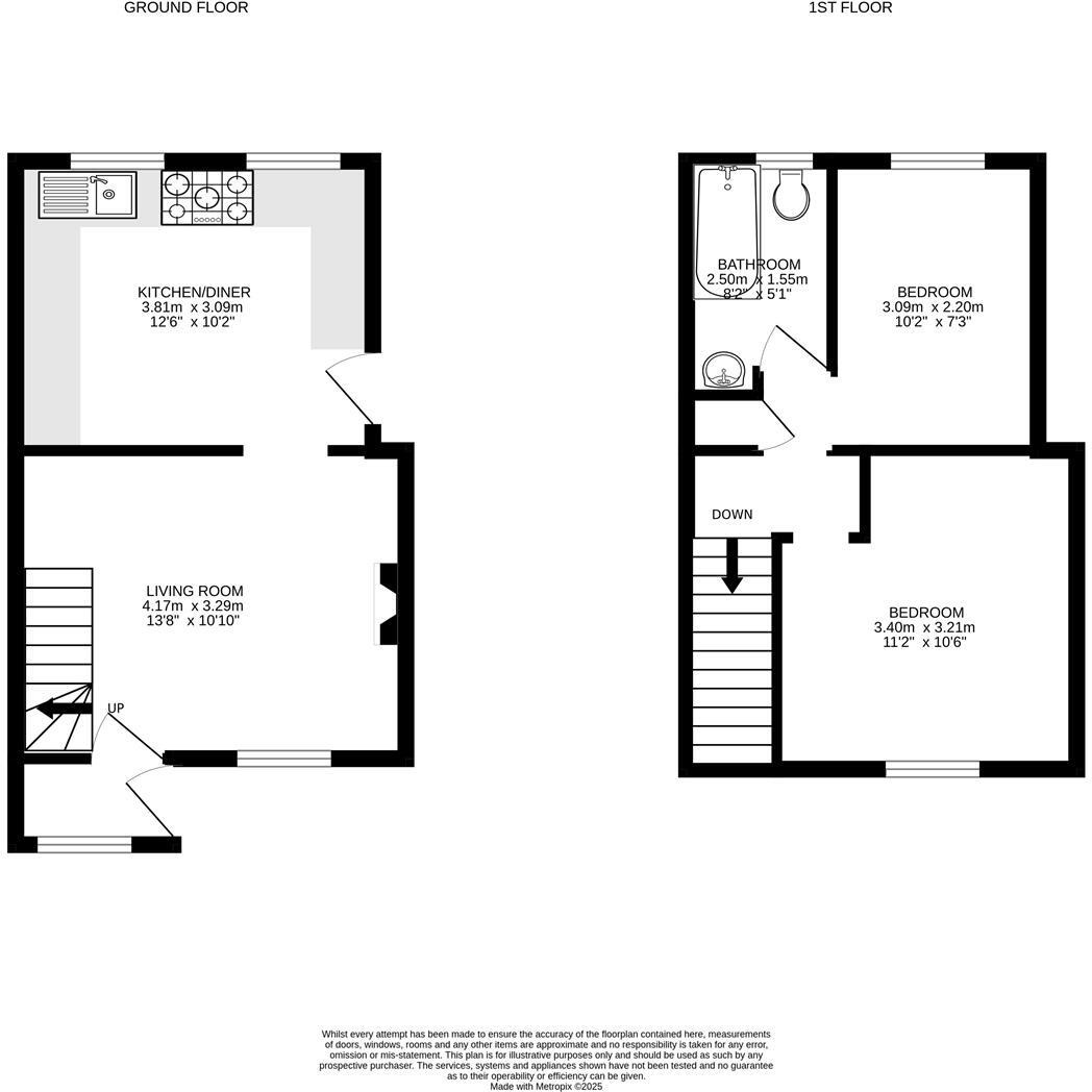 7, Chapel Row, Camborne floorplan