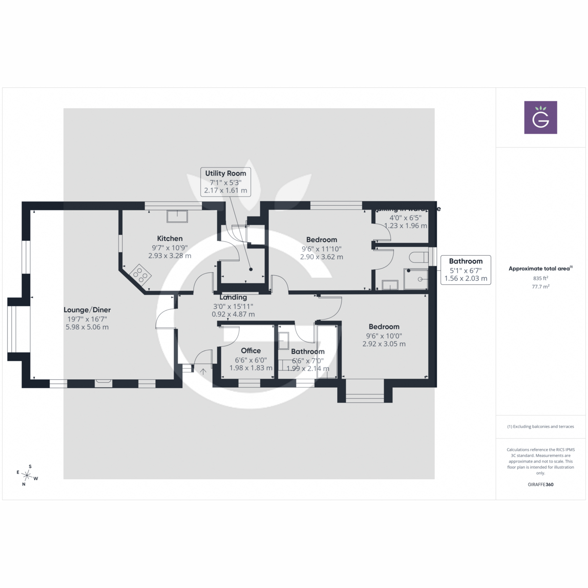 111, Loddon Court Farm, Reading floorplan