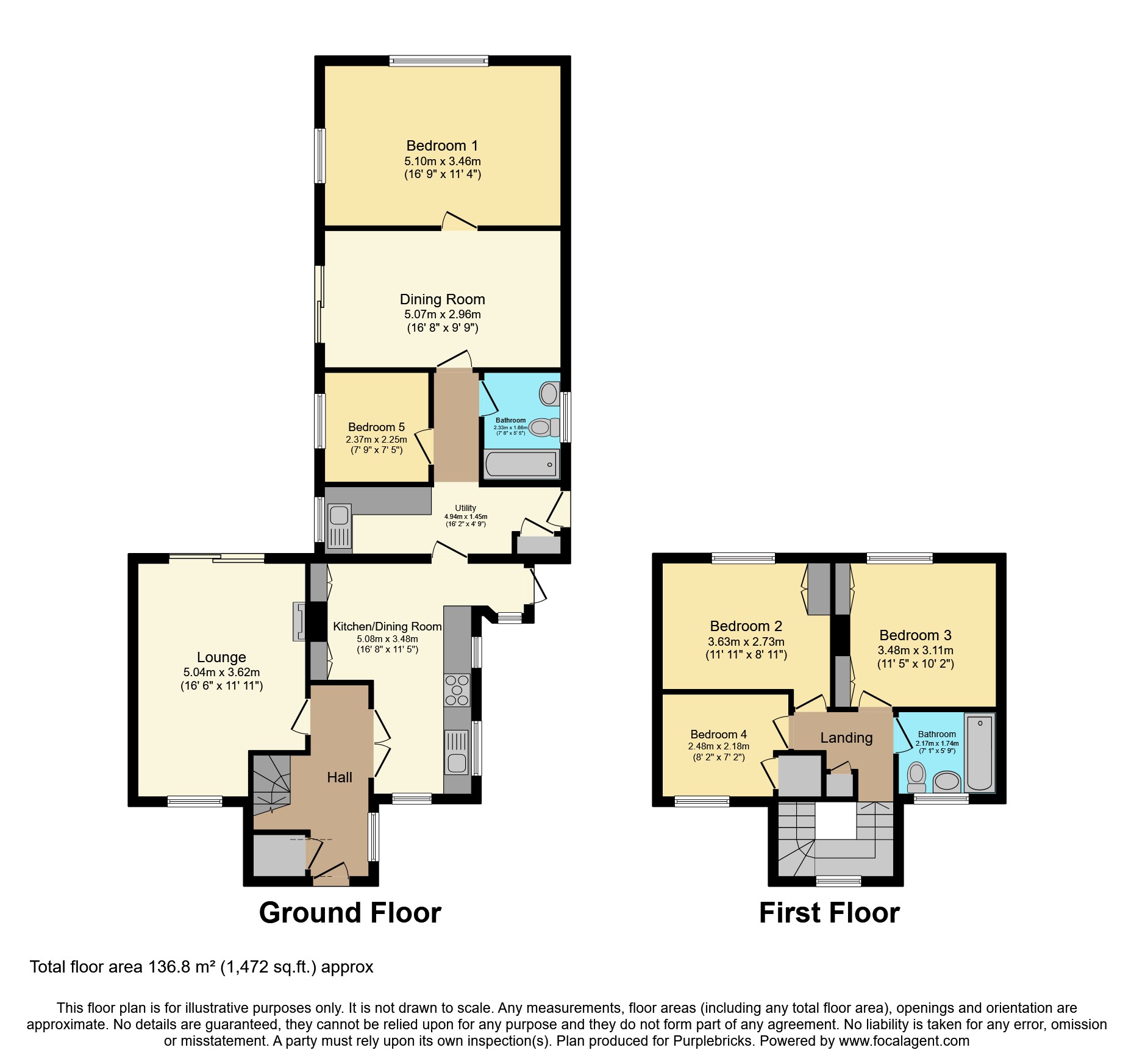 2, Shaftesbury Road, Woking floorplan