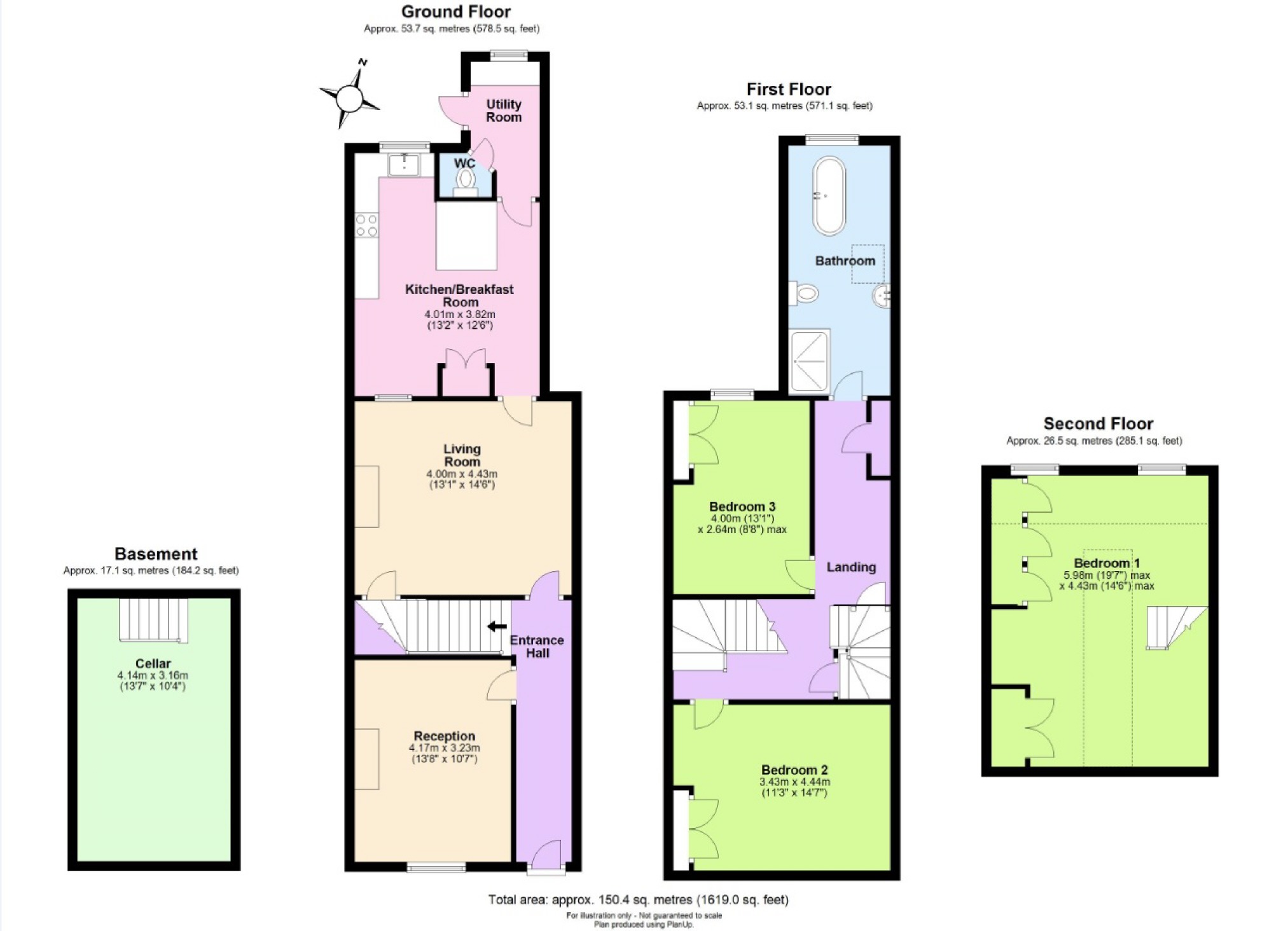 Bargates, Leominster, Herefordshire HR6, 3 bedroom terraced house for