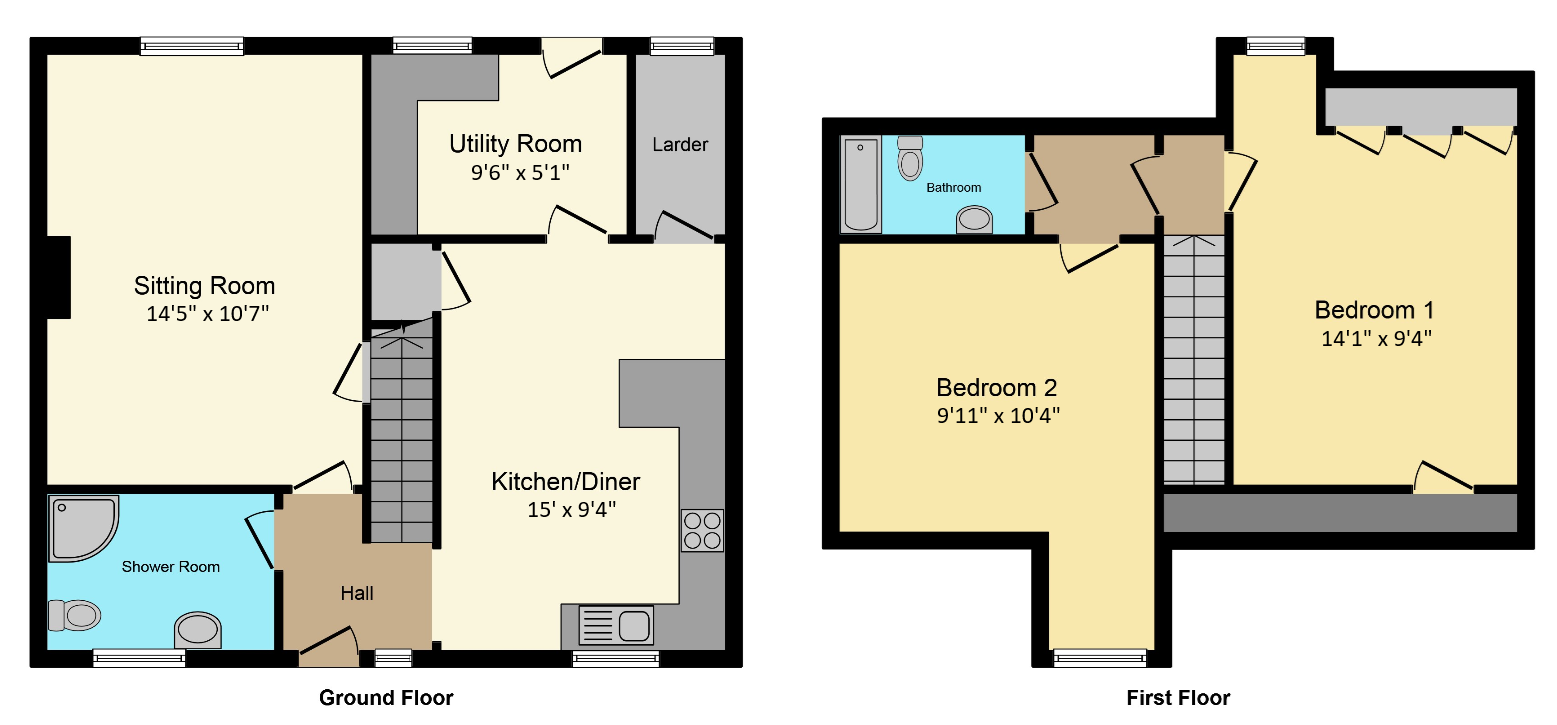 52, Grenville Estate, Bideford floorplan