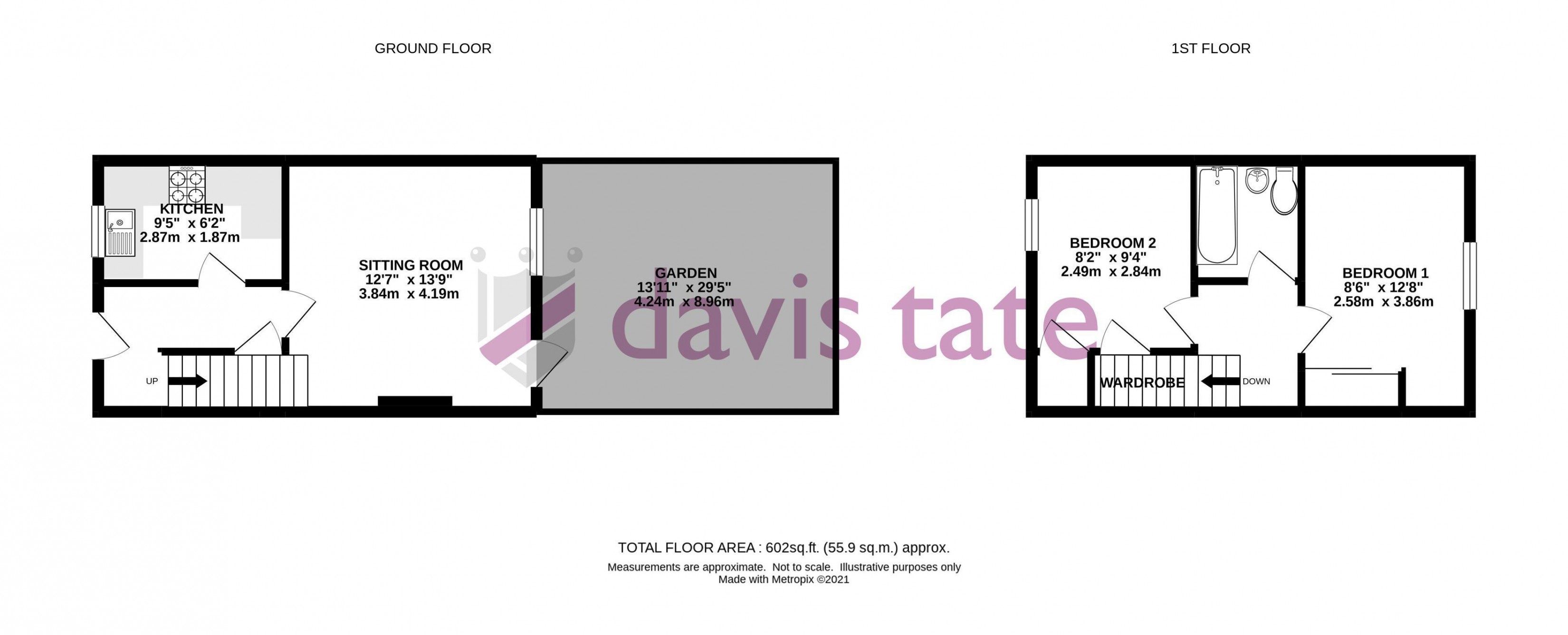 Somerville, Oxfordshire floorplan