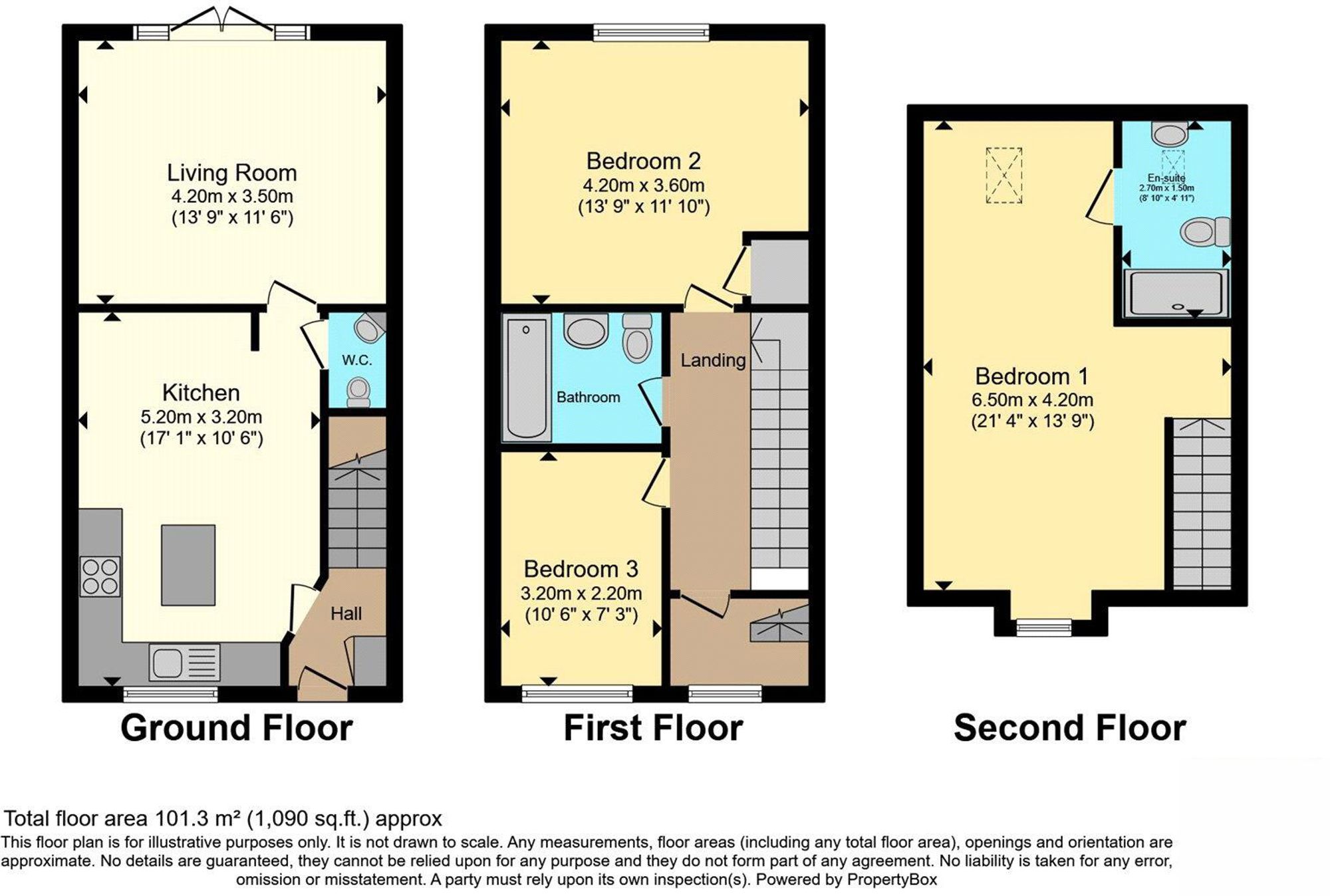 97a Rothwell Gardens, Warrington floorplan