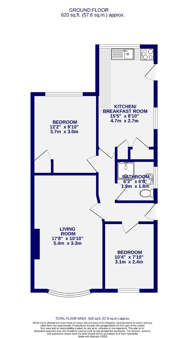 24, Gorse Paddock, York floorplan