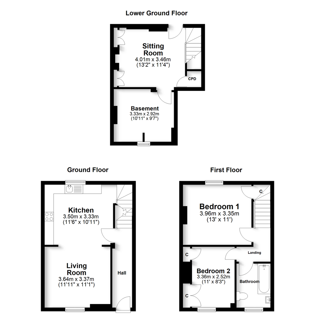 8, High Street, New Bradwell floorplan