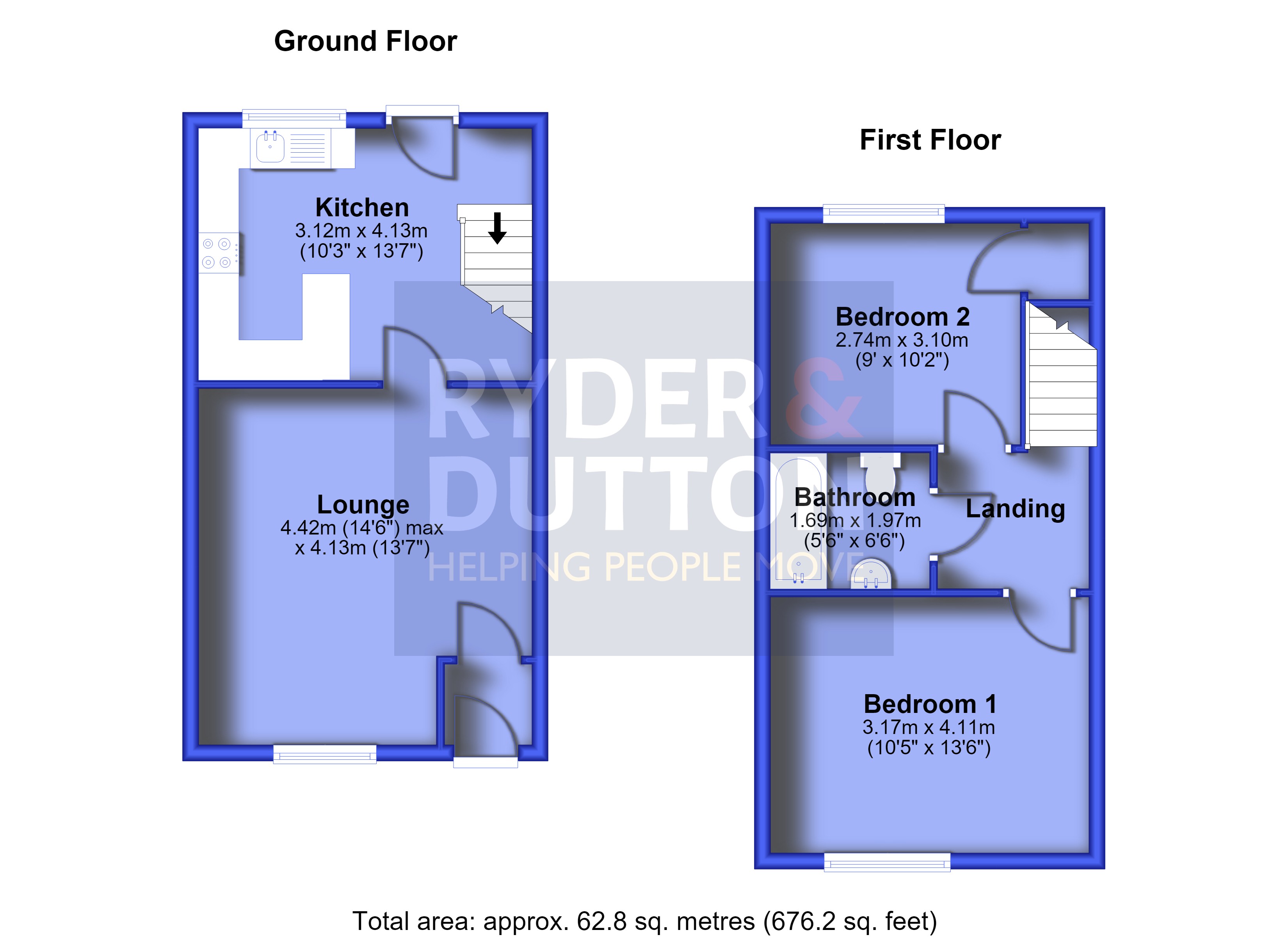 23, Wyndale Road, Oldham floorplan