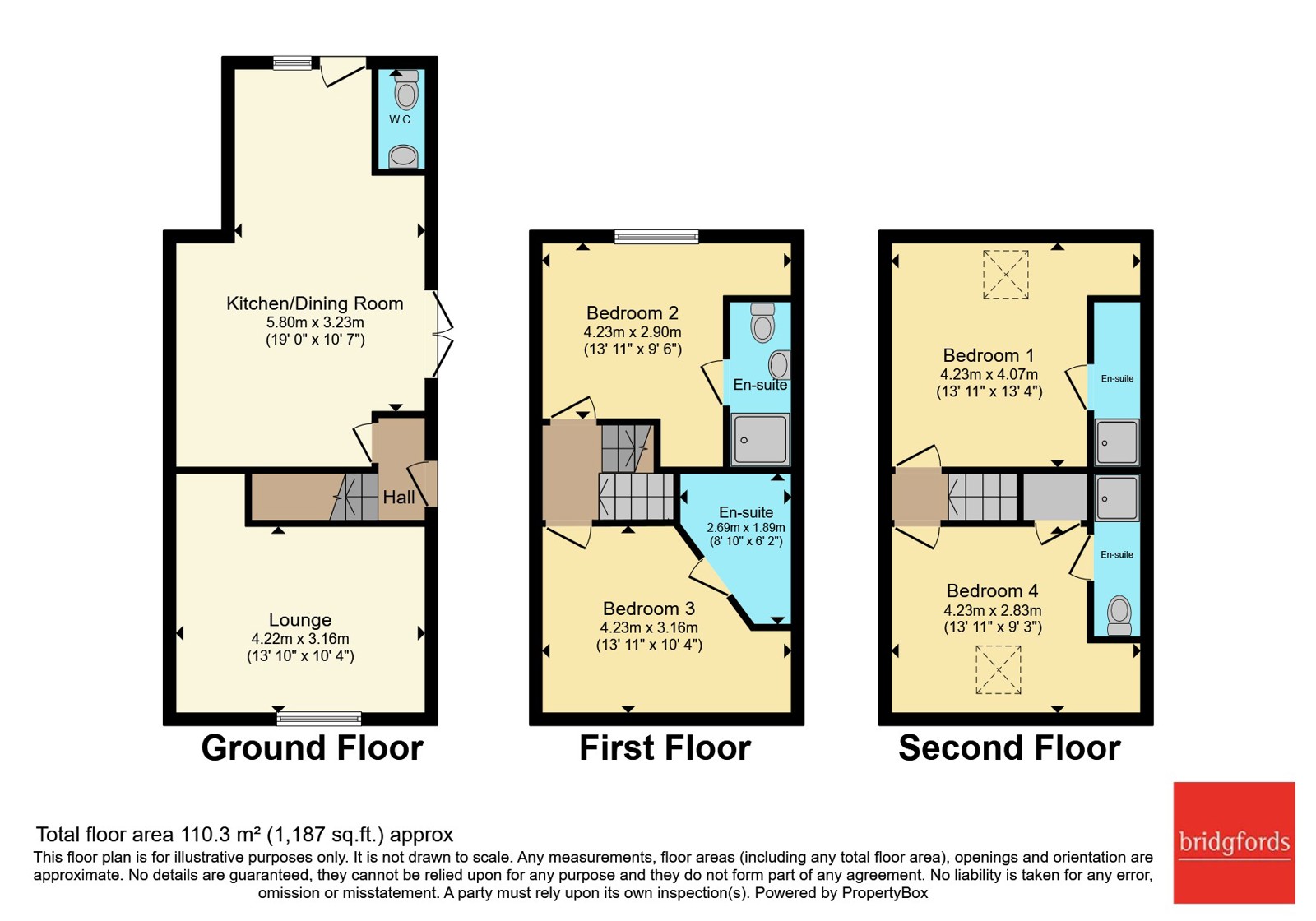 8, George Lane, Stockport floorplan