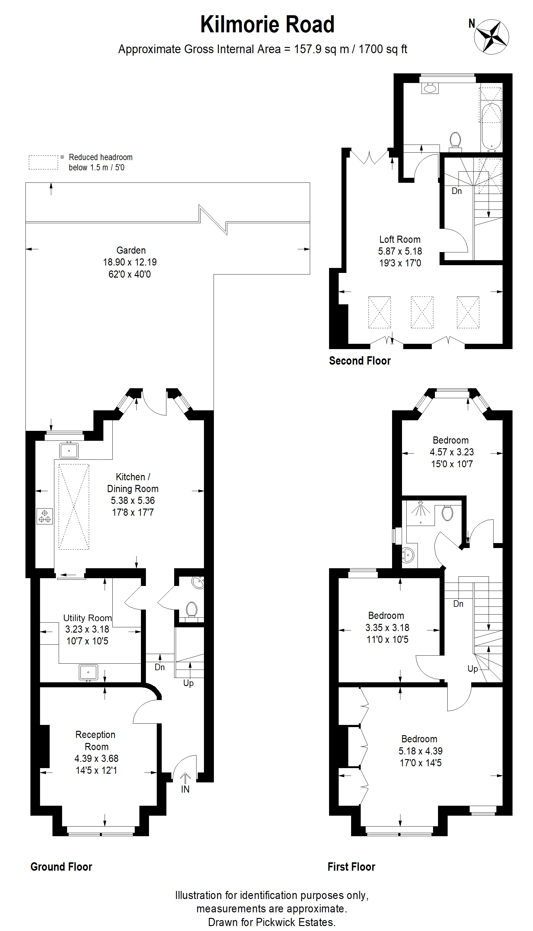 73, Kilmorie Road, London floorplan