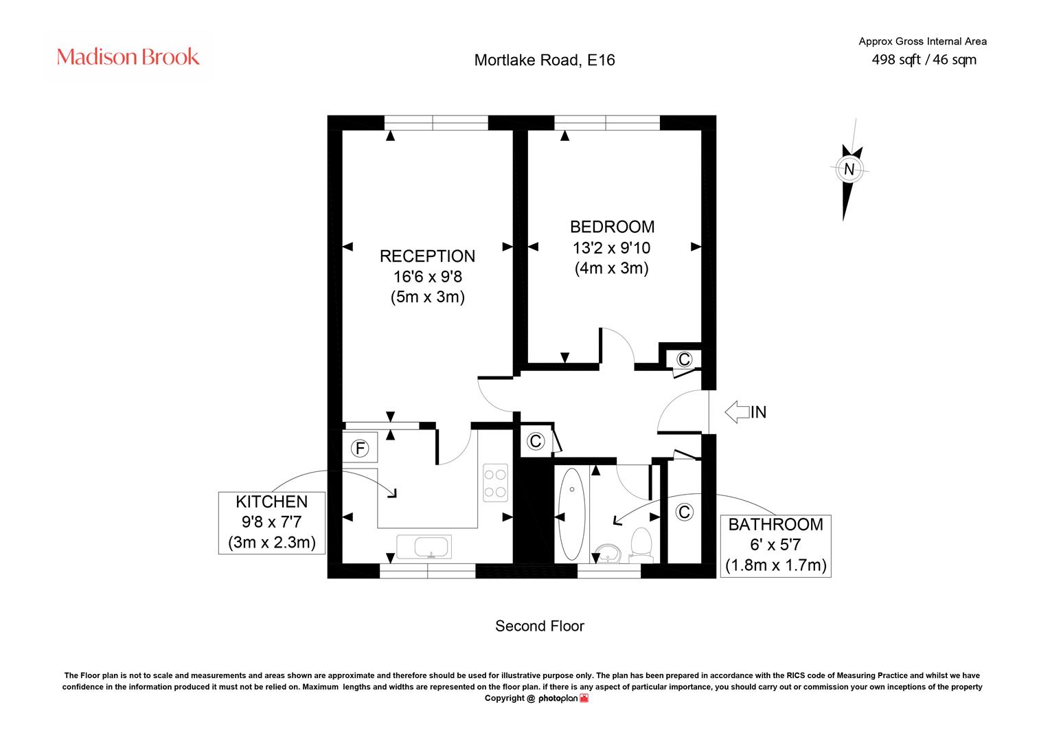115, Mortlake Road, Canning Town floorplan