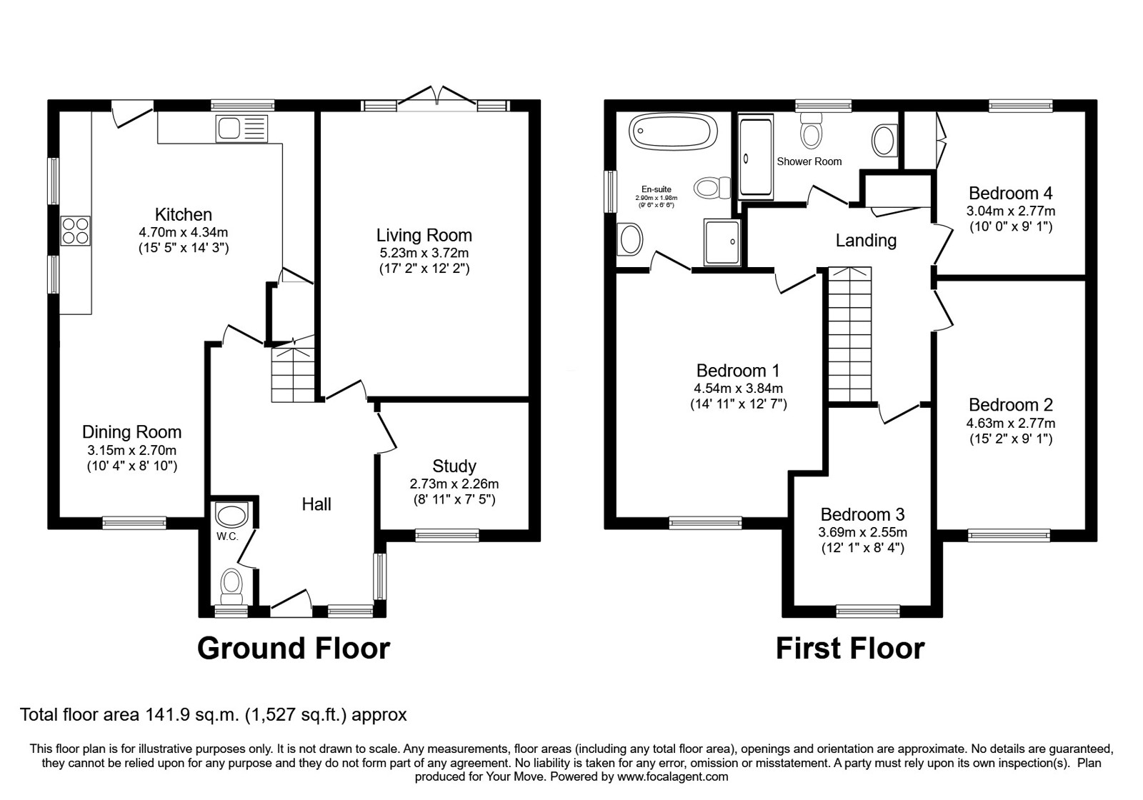 30, Kenyon Close, Lincoln floorplan