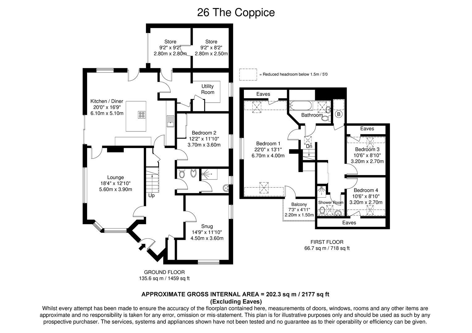 26, The Coppice, York floorplan
