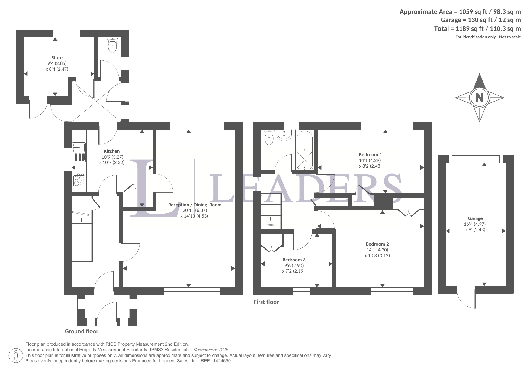 40, Oakmead, Kent floorplan