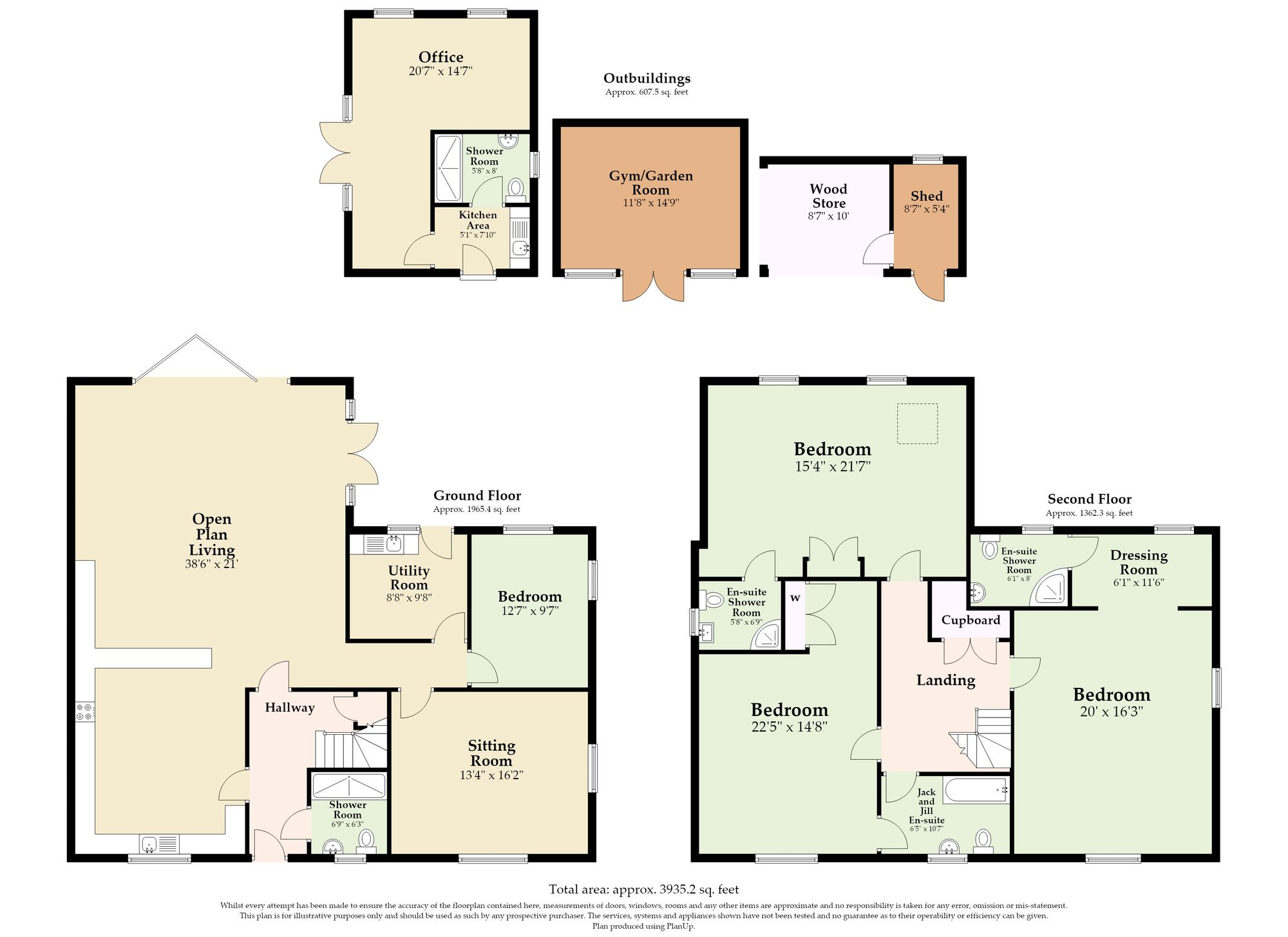 Cherry Tree Cottage Bulls Row, Cromer floorplan