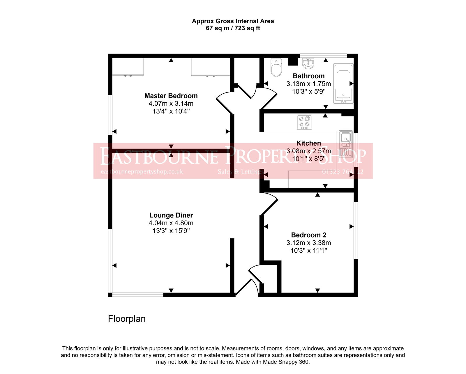 13 Clarence Court floorplan