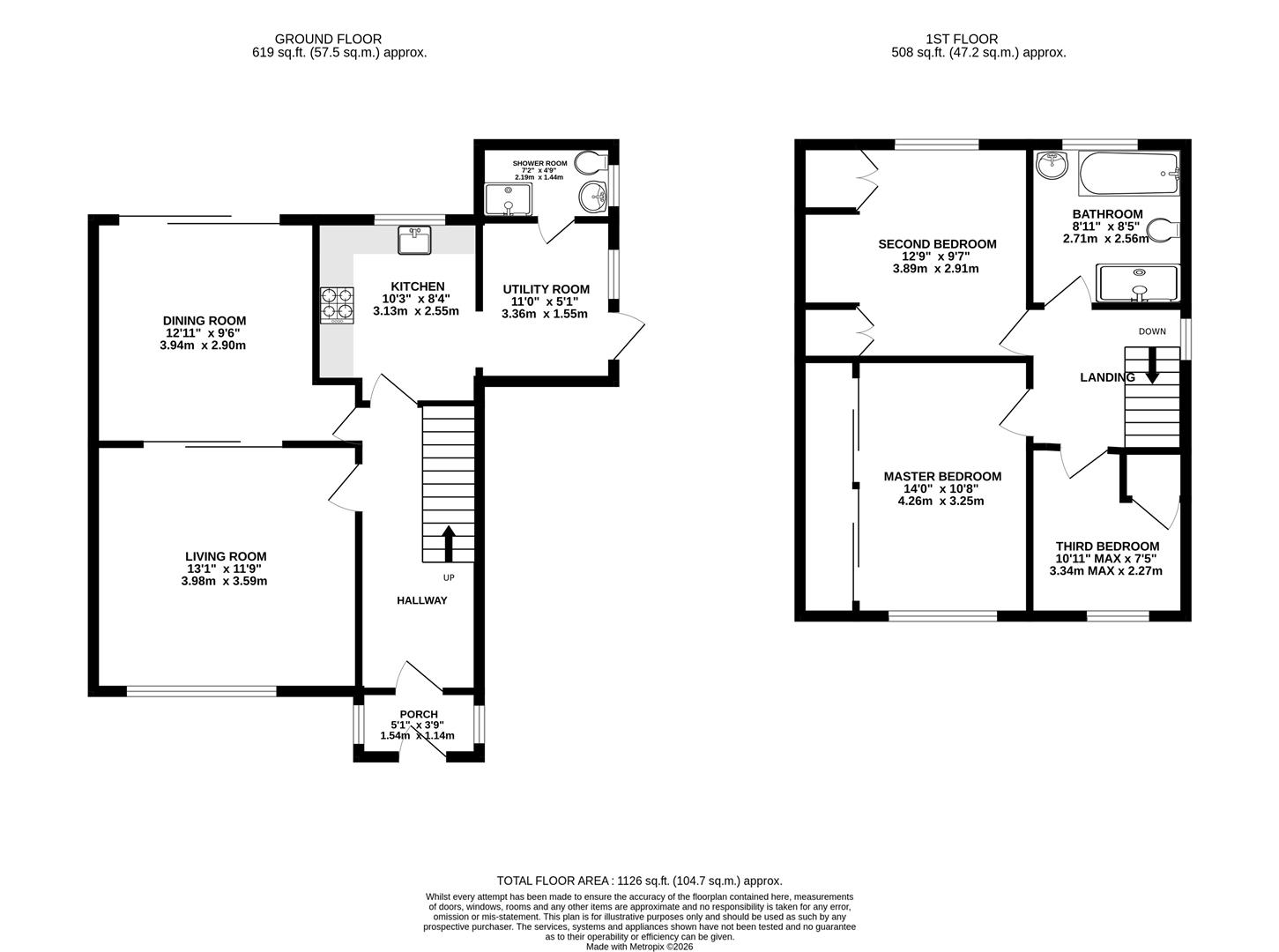 80, Lilliesfield Avenue, Gloucester floorplan
