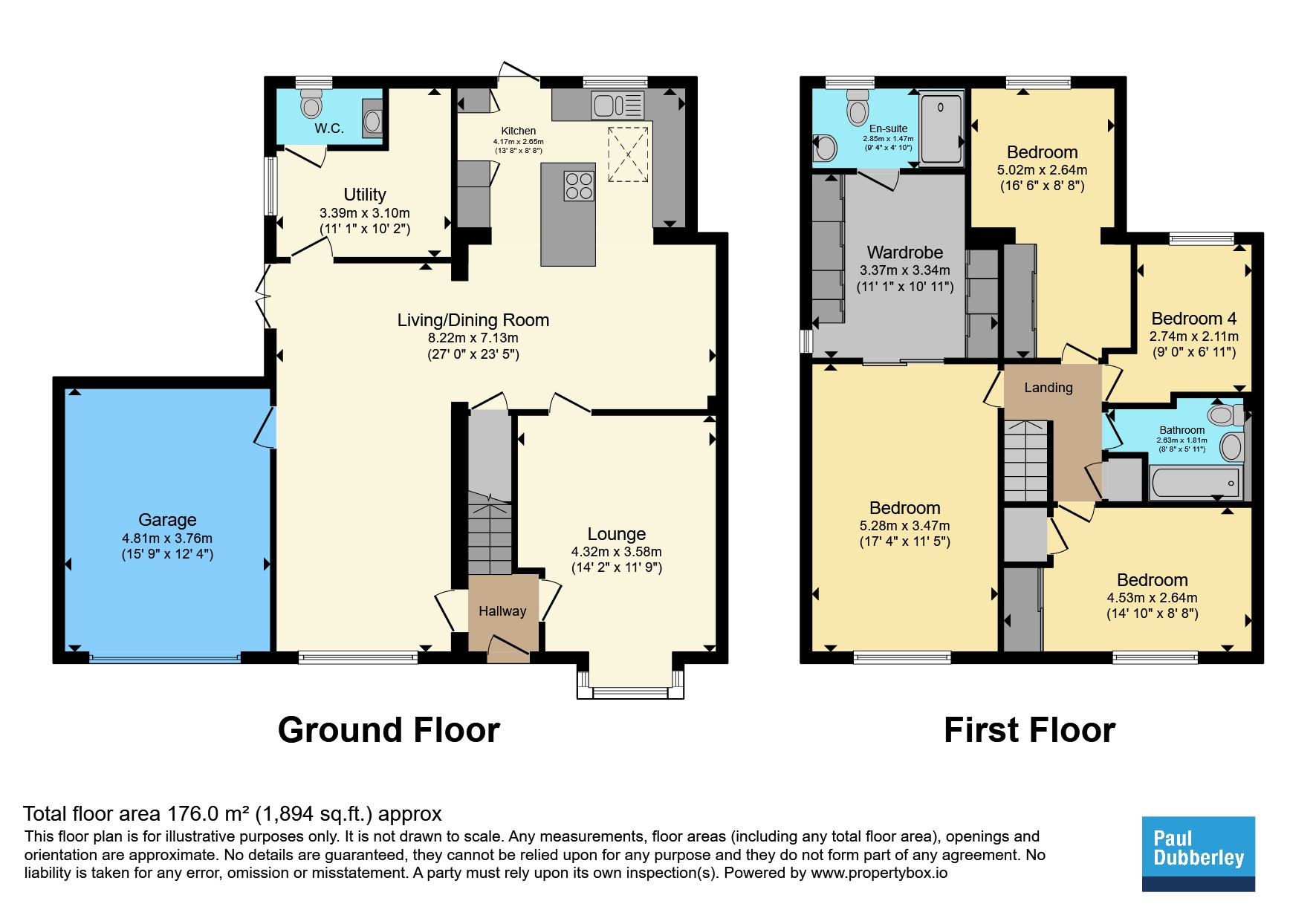 Hawkswell Drive, Willenhall floorplan
