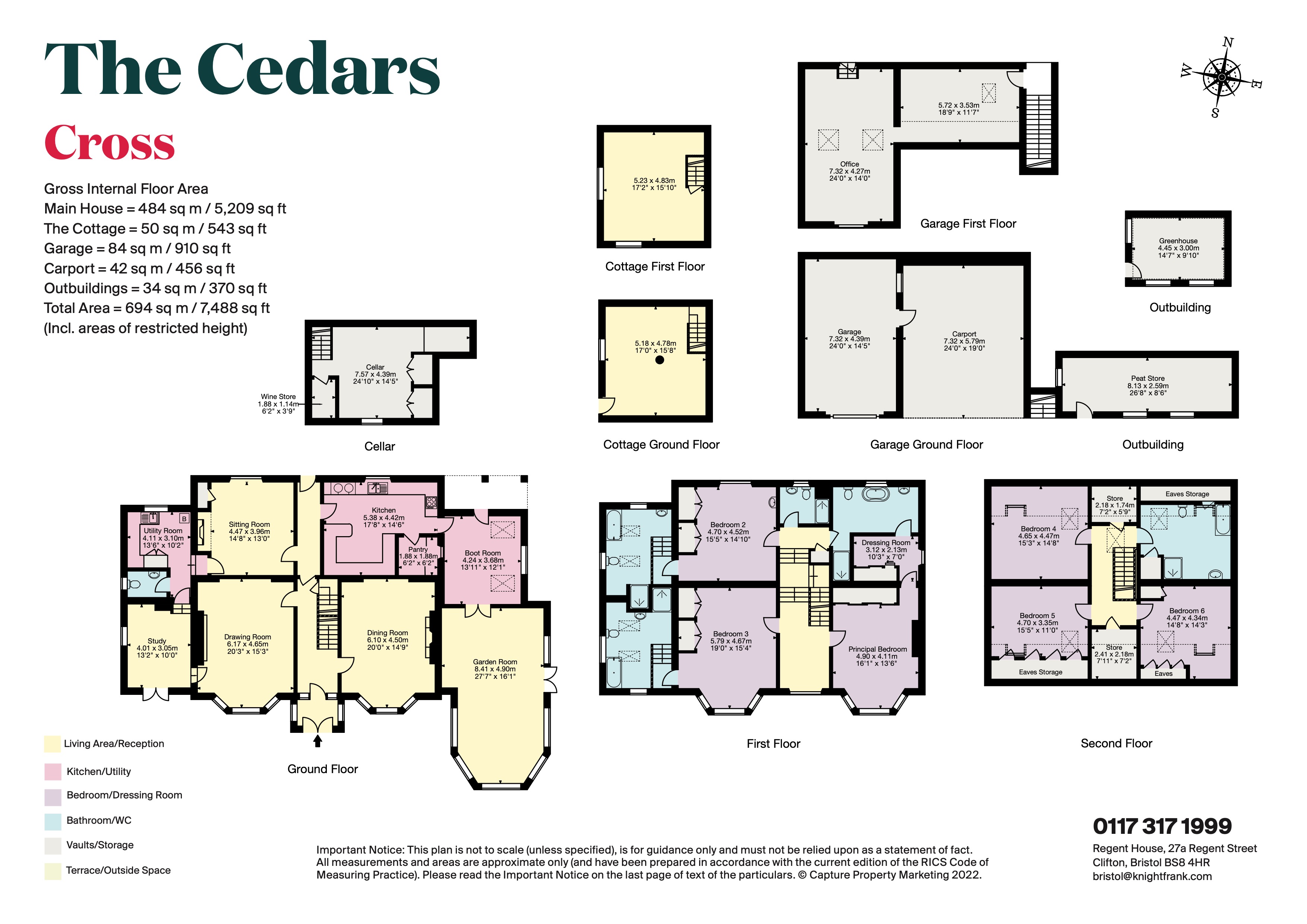 Old Coach Road, Cross, Axbridge, Somerset BS26, 6 bedroom detached