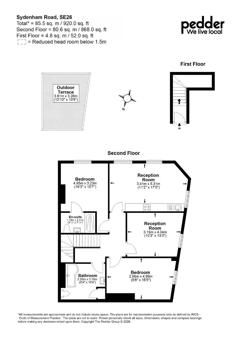 287C, Sydenham Road, London floorplan
