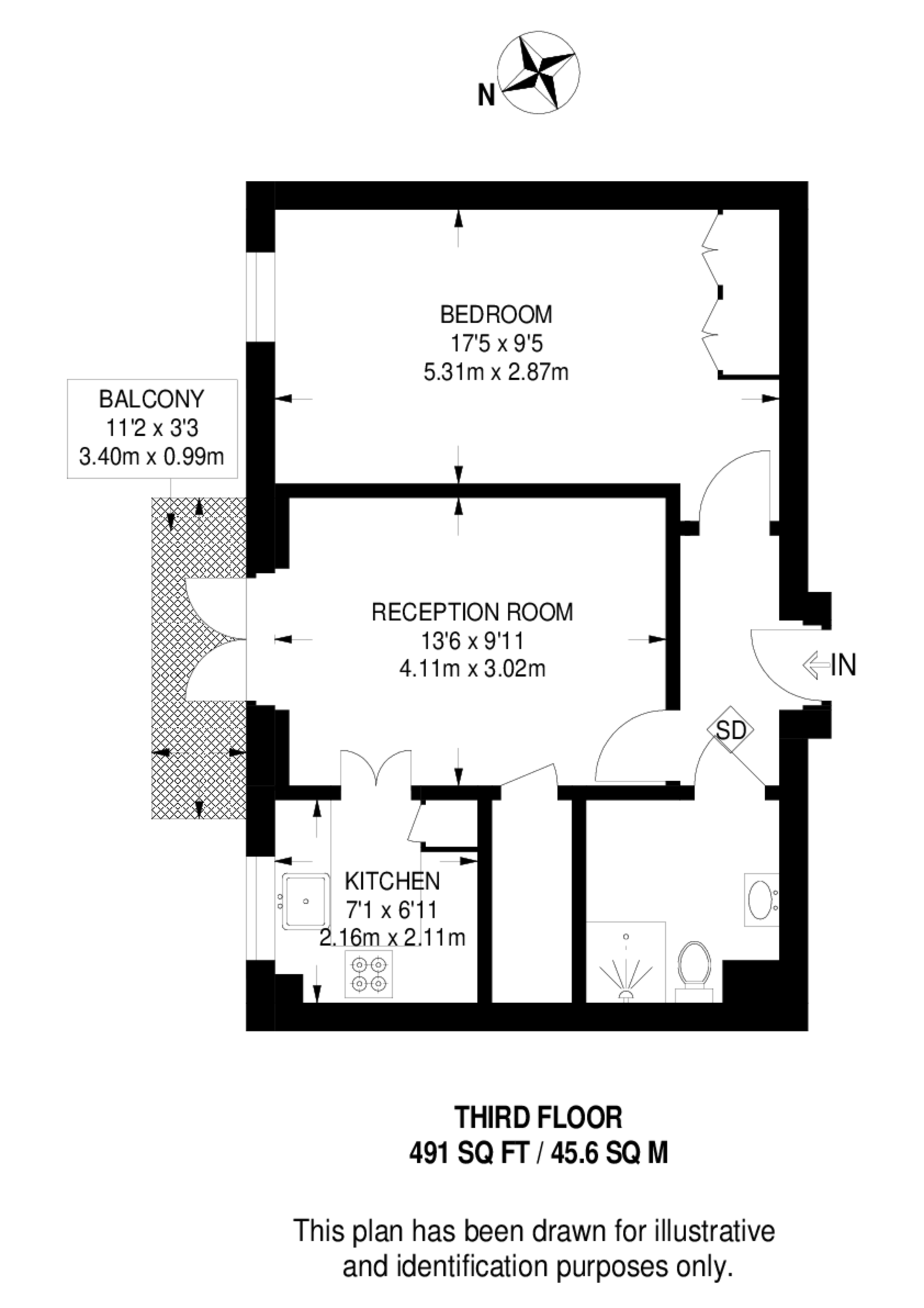 North Street, Bromley floorplan