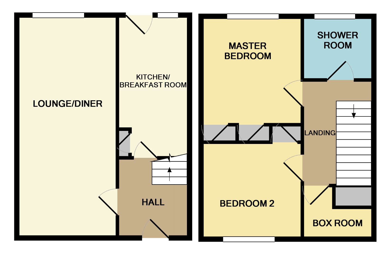 2 Bedrooms Terraced house for sale in 82 Bannachra Crescent, Alexandria G83