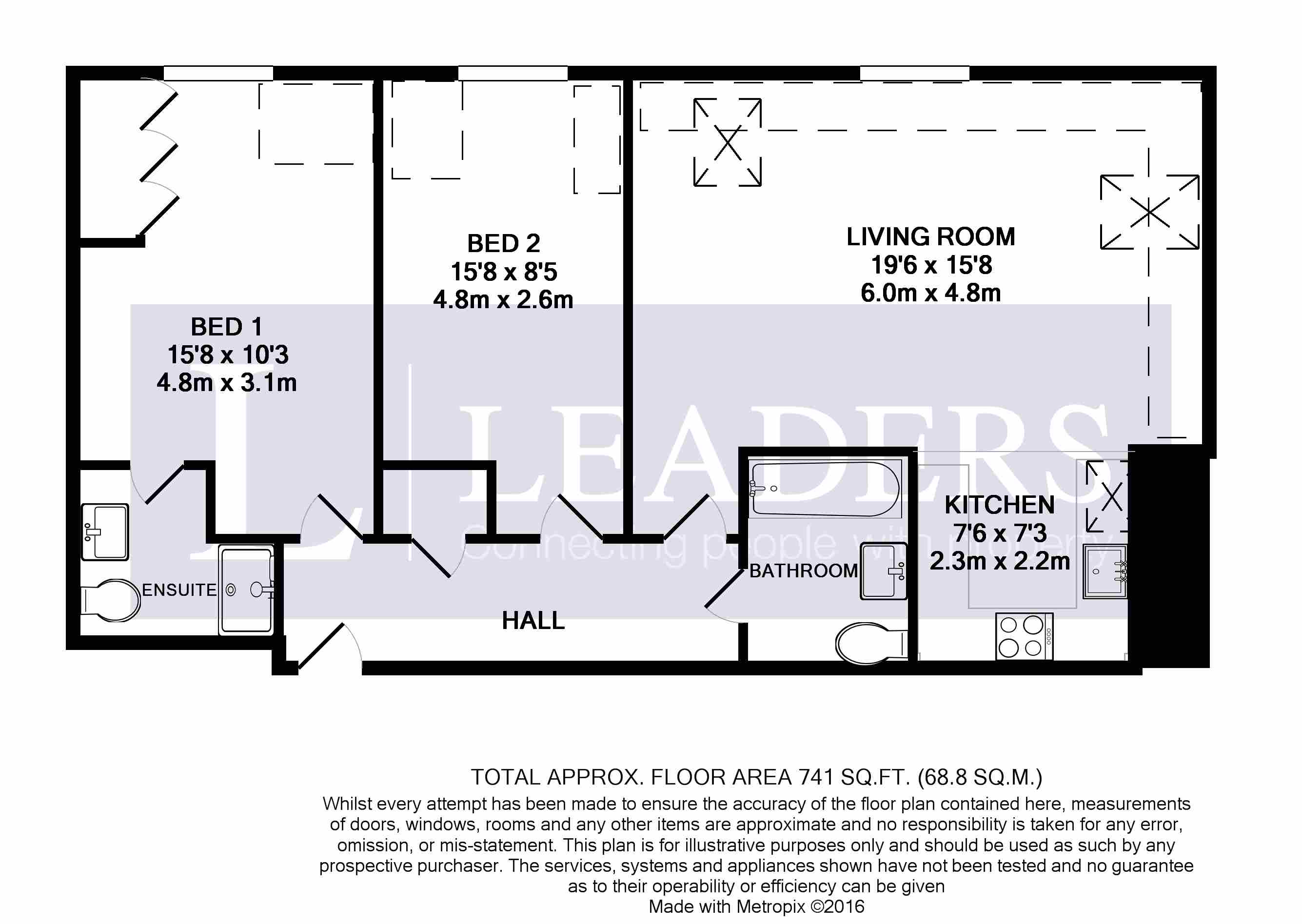 2 Bedrooms Flat to rent in Keystone, London Road, St Albans AL1