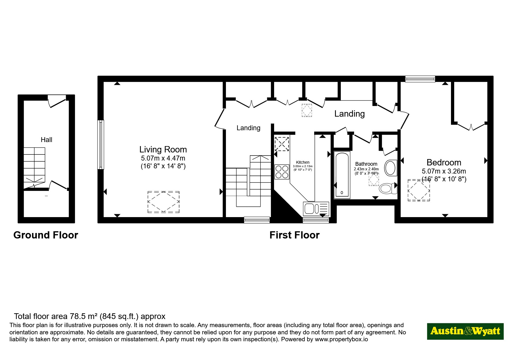 Flat 7, Elizabeth Court,, Elizabeth Close, Southampton floorplan