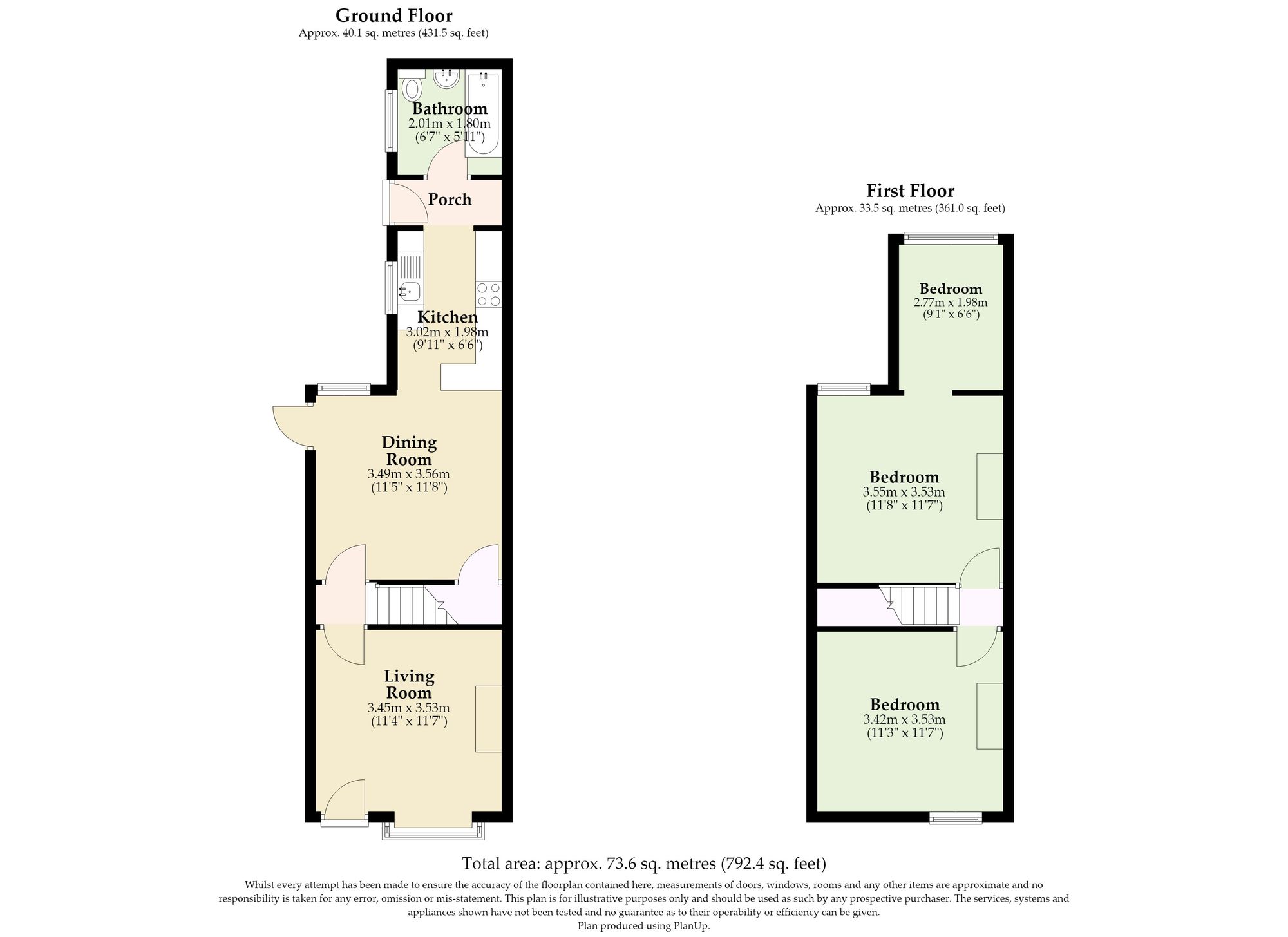 29 Beaconsfield Road, Lowestoft floorplan