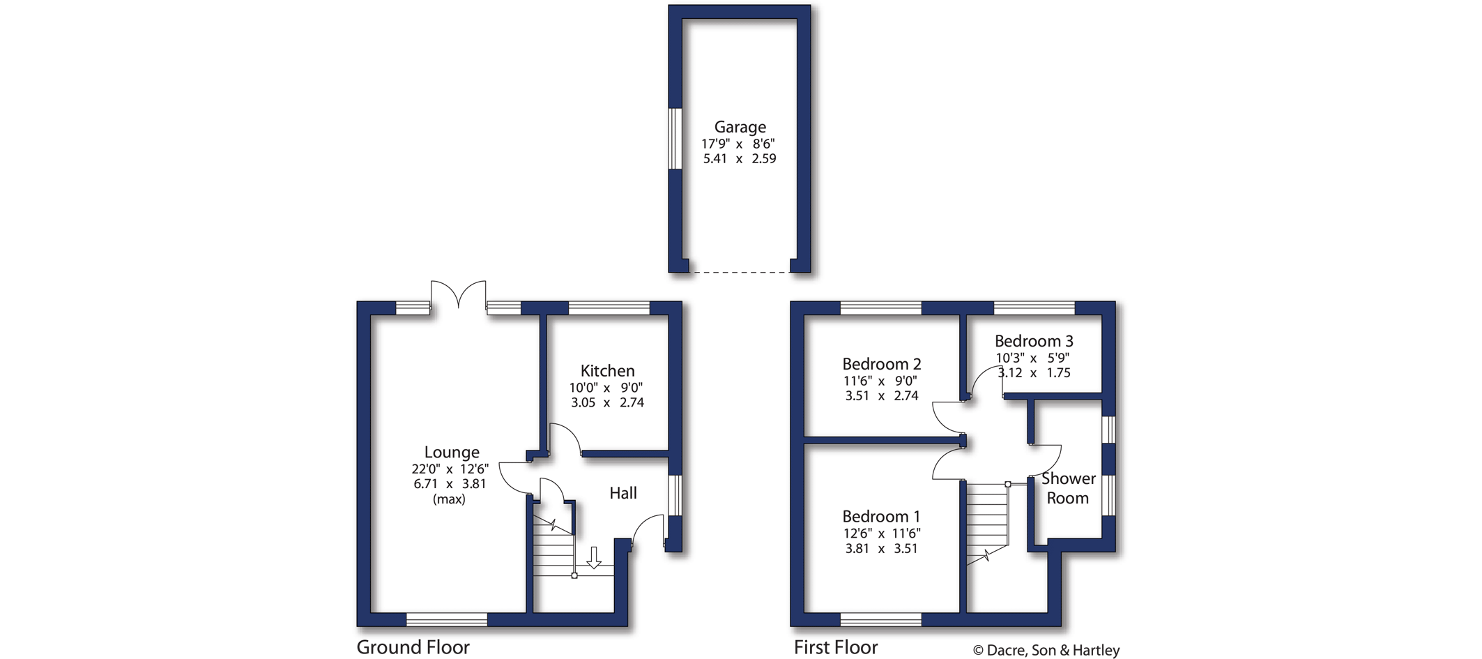 12, Greystones Close, Leeds floorplan