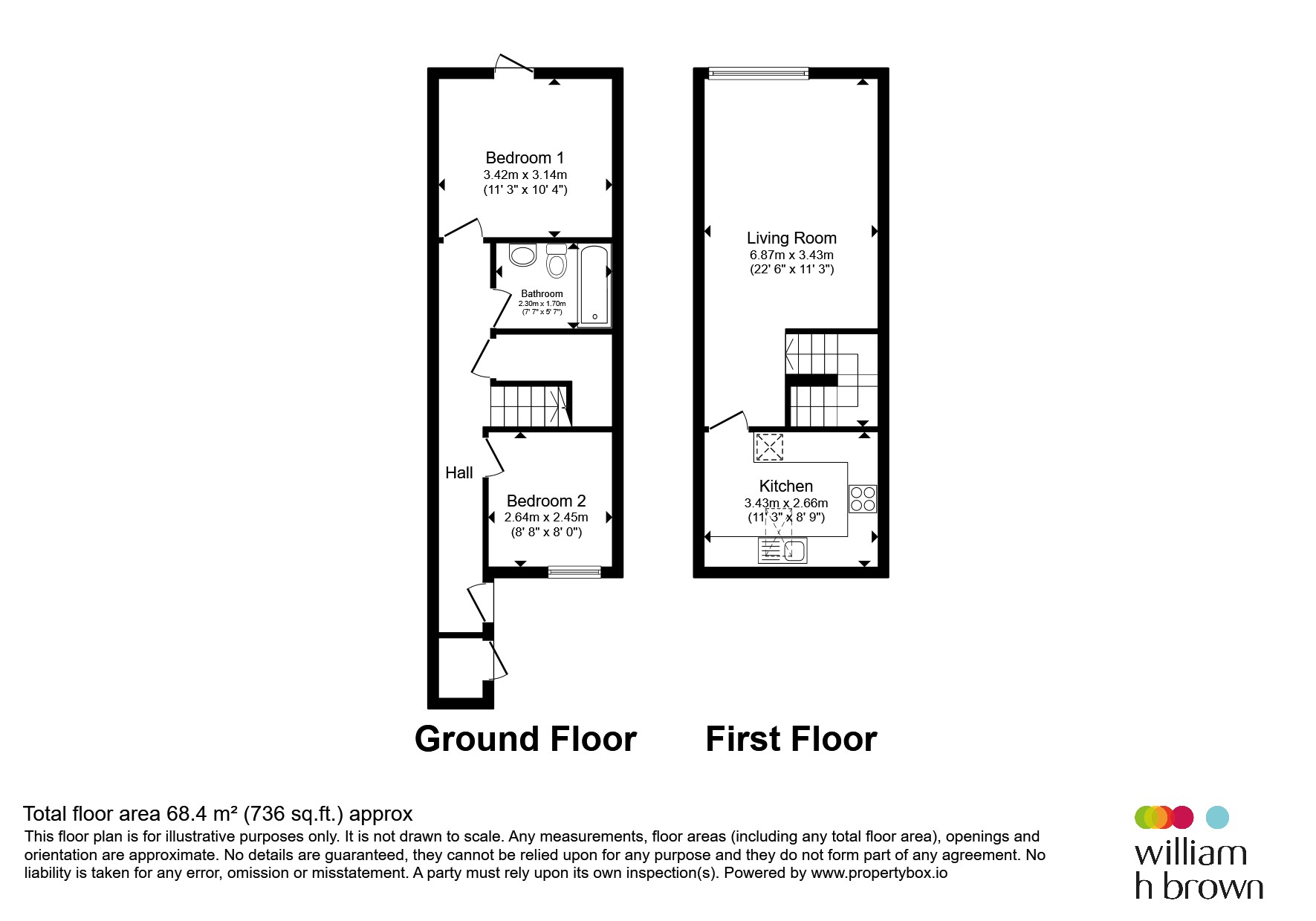 63, Hoddesdon Road, Ware floorplan