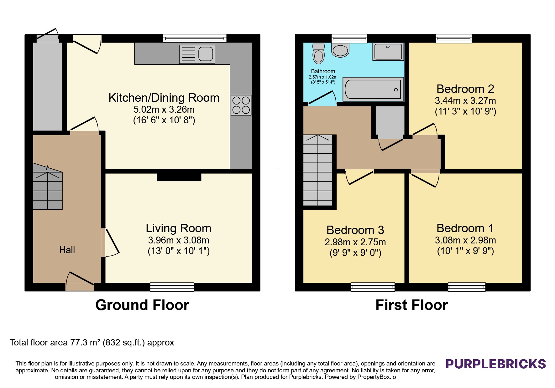 Woodlands Way, Denaby Main floorplan