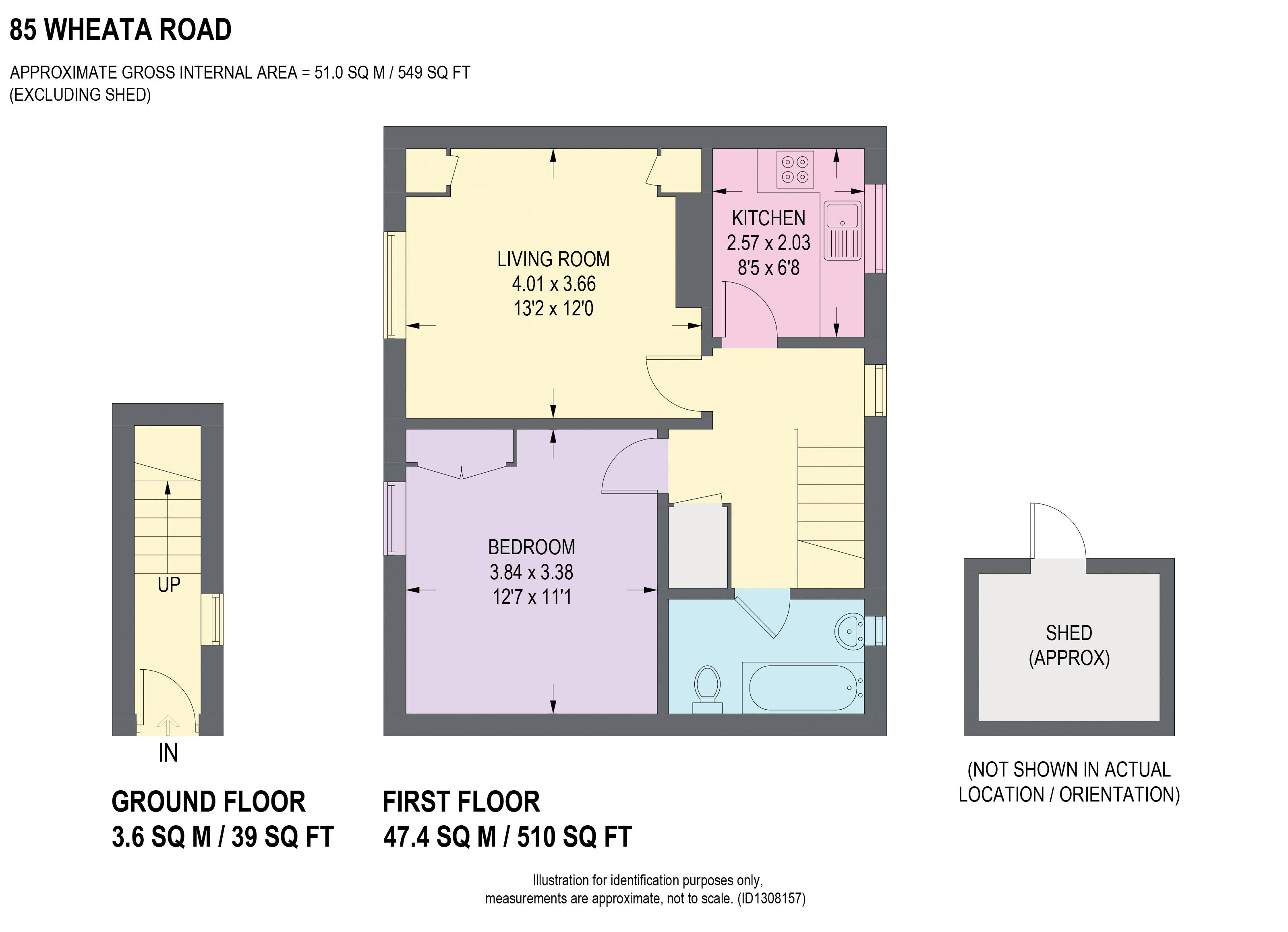85, Wheata Road, Sheffield floorplan
