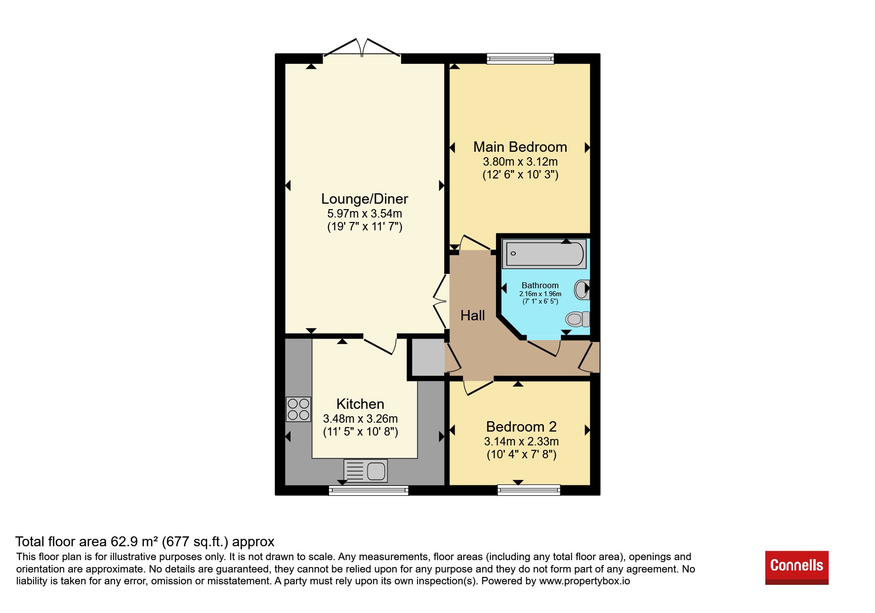 125, Grindle Road, Coventry floorplan