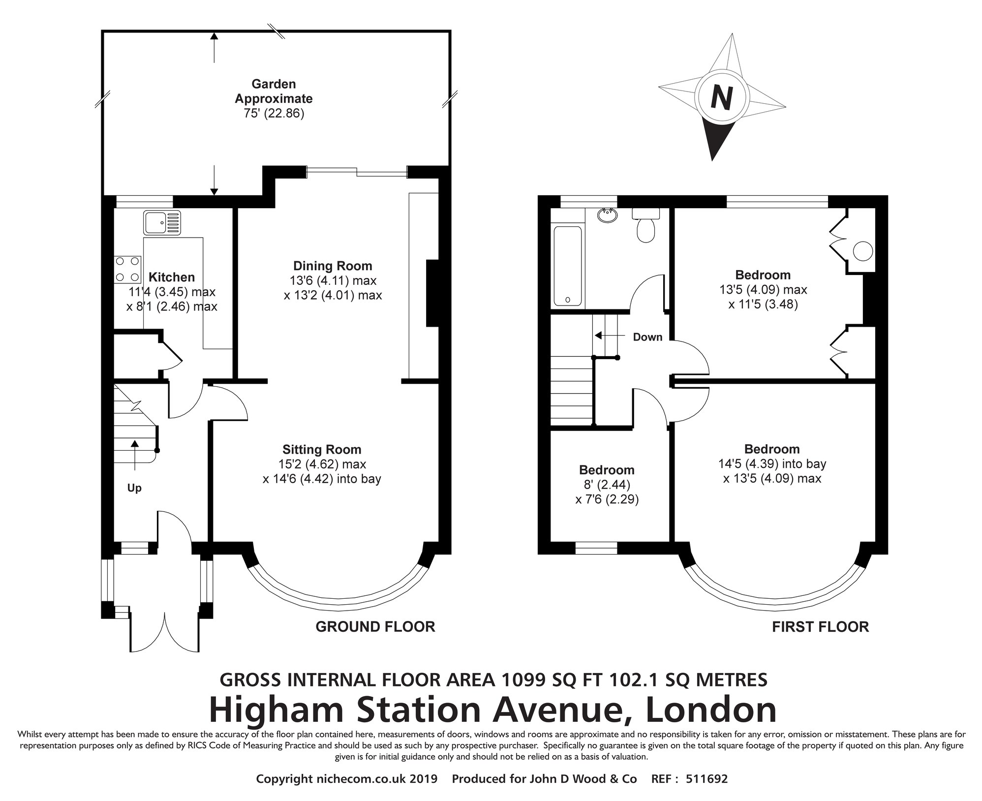Higham Station Avenue, London E4, 3 bedroom property to rent 52241591