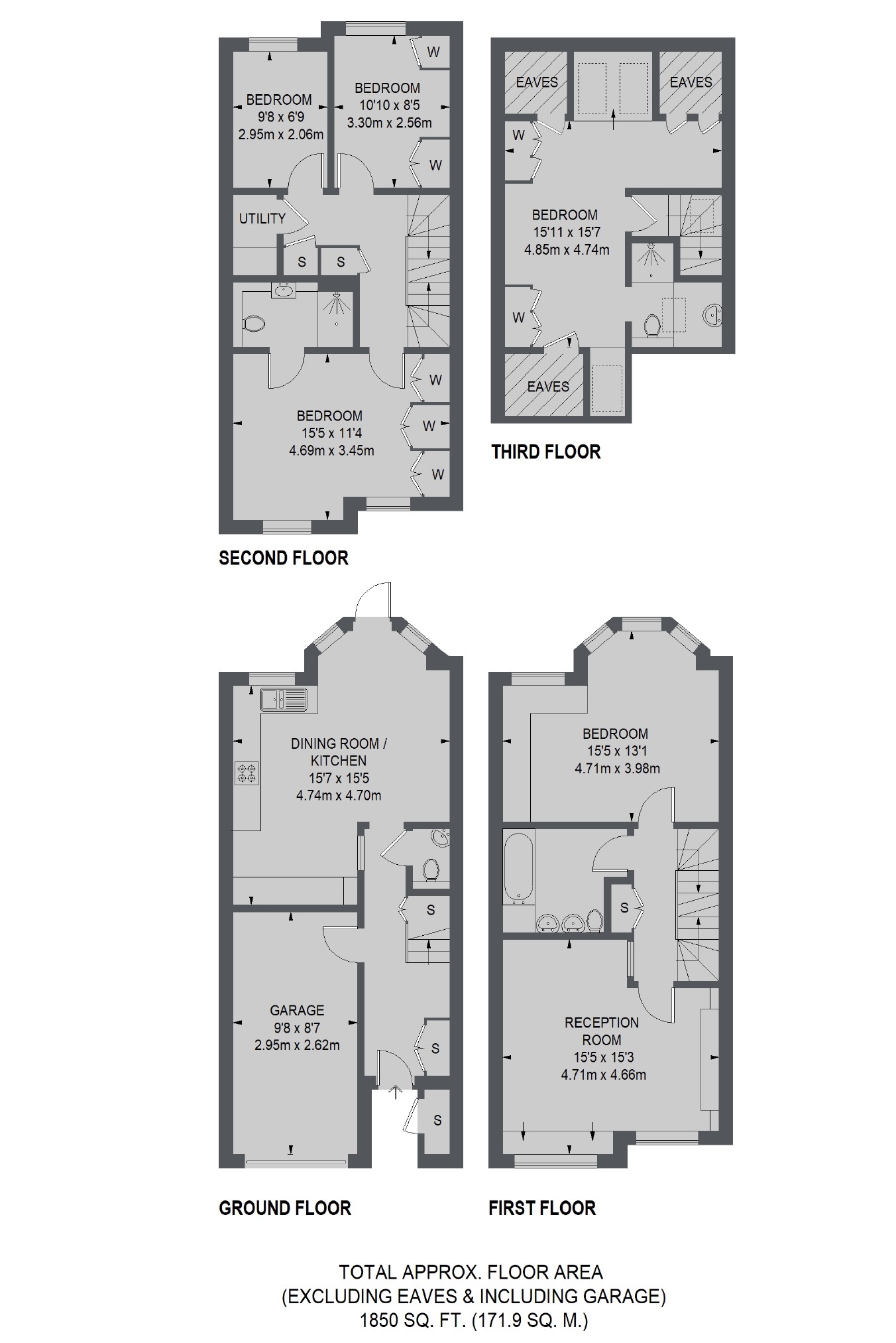 37, Malthouse Drive, London floorplan