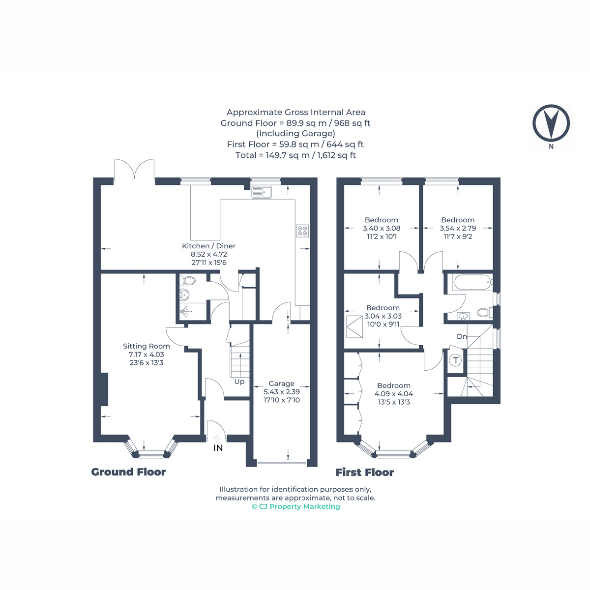 2, Holtspur Close, Beaconsfield floorplan
