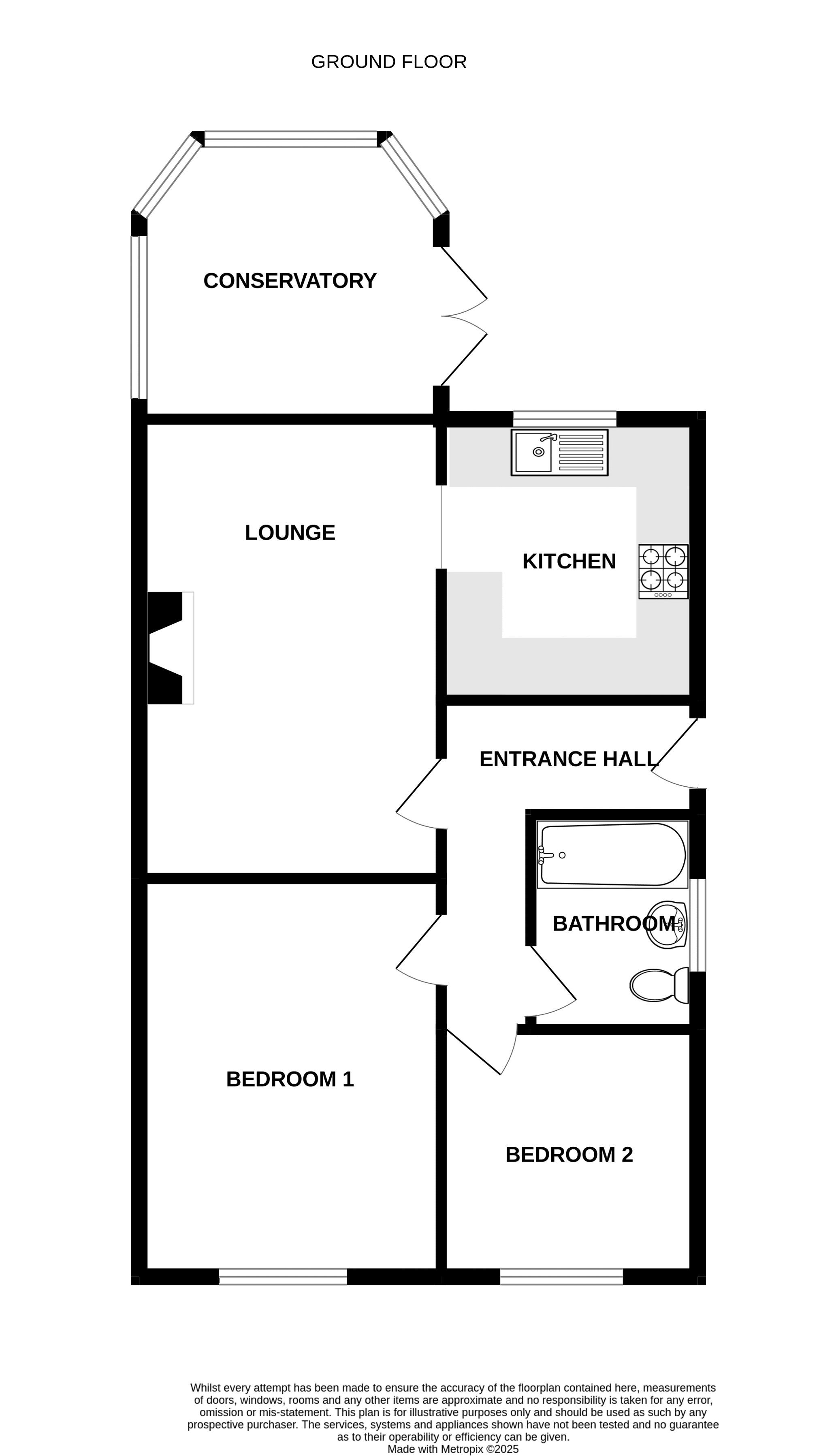 45, Haslar Crescent, Waterlooville floorplan